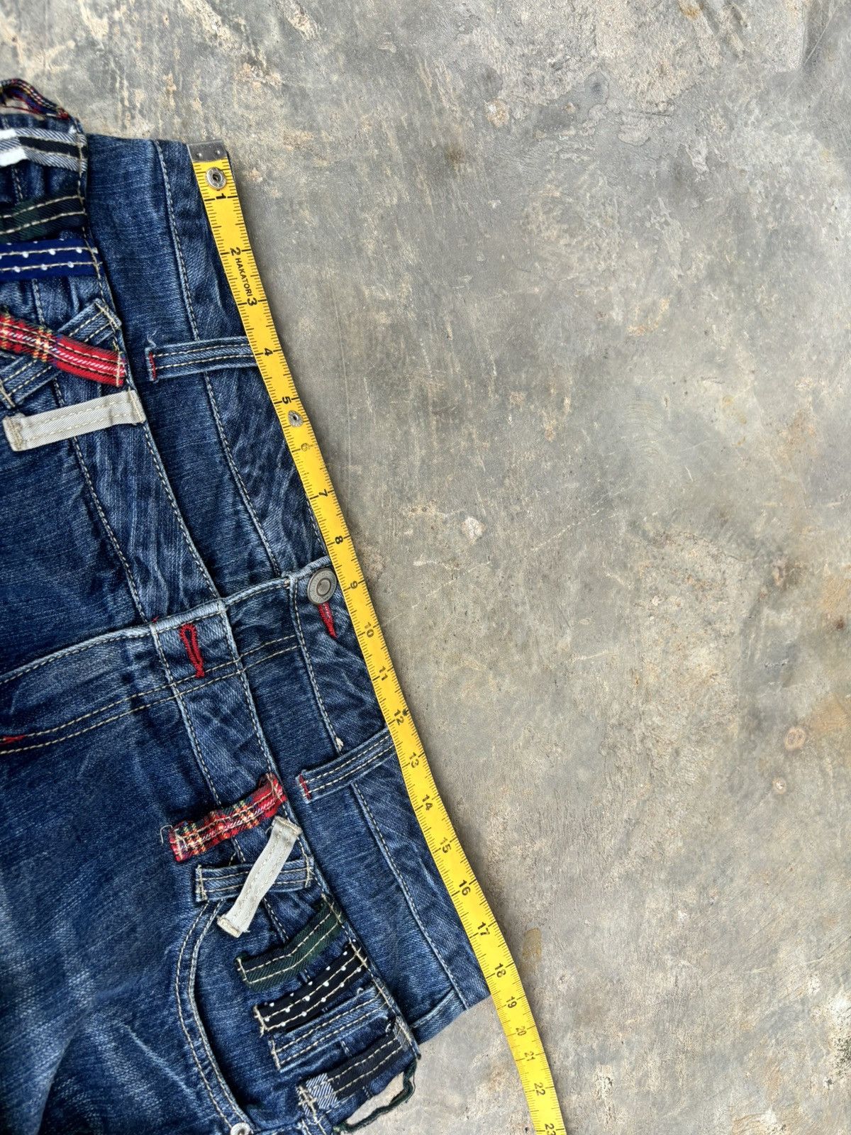 Hysteric Glamour × If Six Was Nine × Japanese Brand Y2k Double Waist Ifwixwasnine Punk Style Jeans Size US 36 / EU 52 - 12 Thumbnail