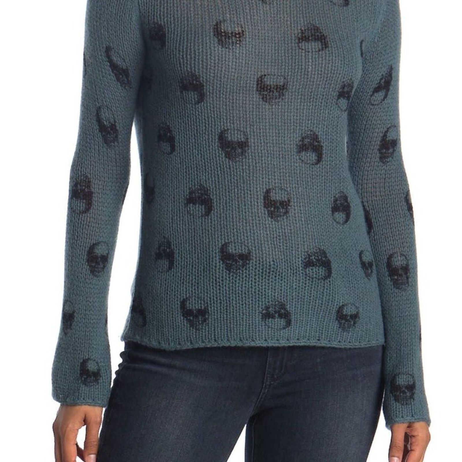 360Cashmere Skull Cashmere Kiera Skull Sweater 360 Cashmere Size S / US 4 / IT 40 - 8 Thumbnail
