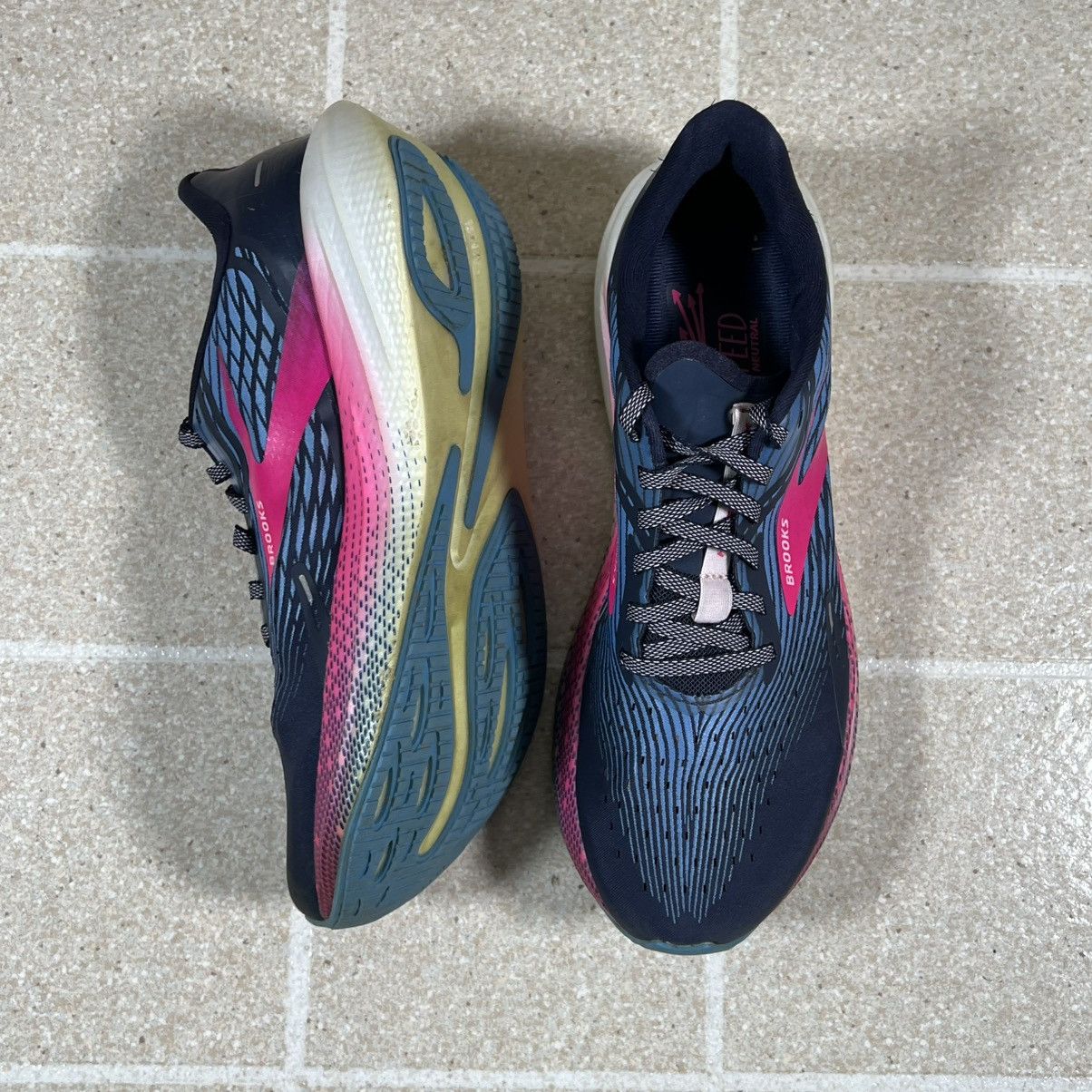 Brooks Brooks Hyperion Max Womens 10 Shoe Blue Running Sneaker Size US 10 / IT 40 - 4 Thumbnail