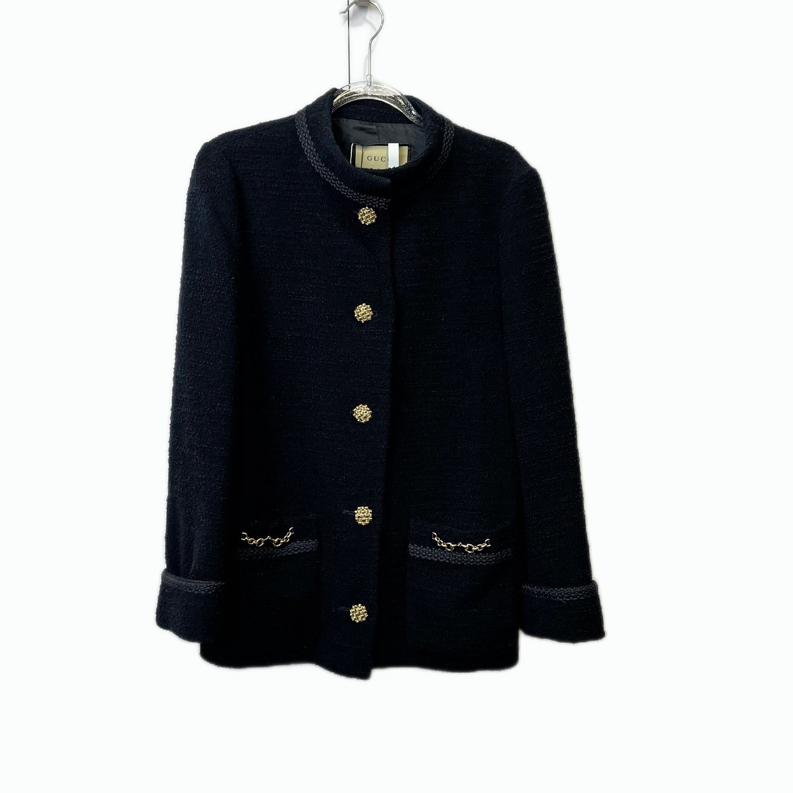 Gucci Gucci Tweed Button-Up Blazer Size 40 Size S / US 4 / IT 40 - 1 Thumbnail