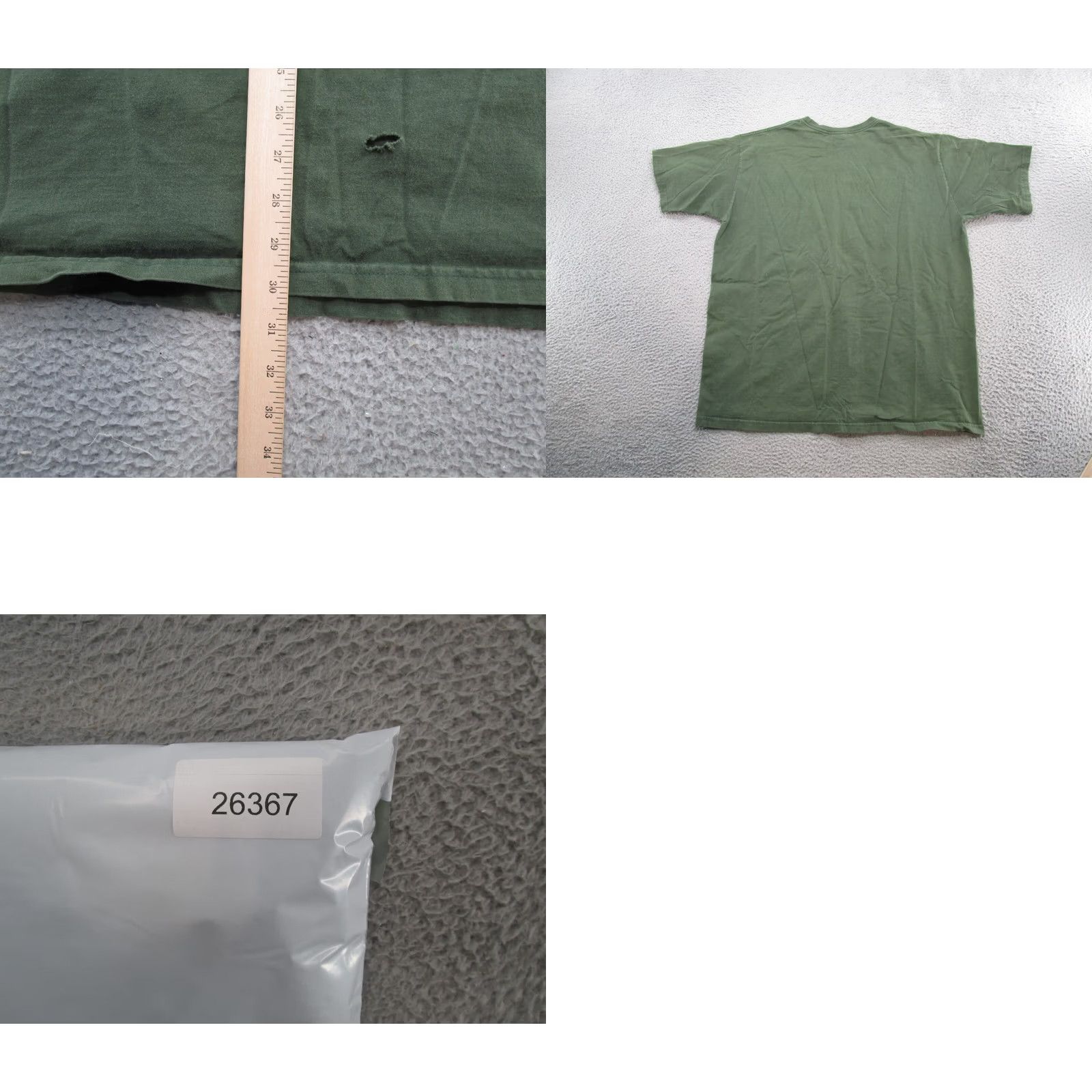 Tommy Hilfiger VINTAGE Tommy Hilfiger Shirt Grunge 2XL Green Y2K Spell Out Men’s T-Shirt Short Sleeve Size 2XL Mens Size US XXL / EU 58 / 5 - 8 Thumbnail