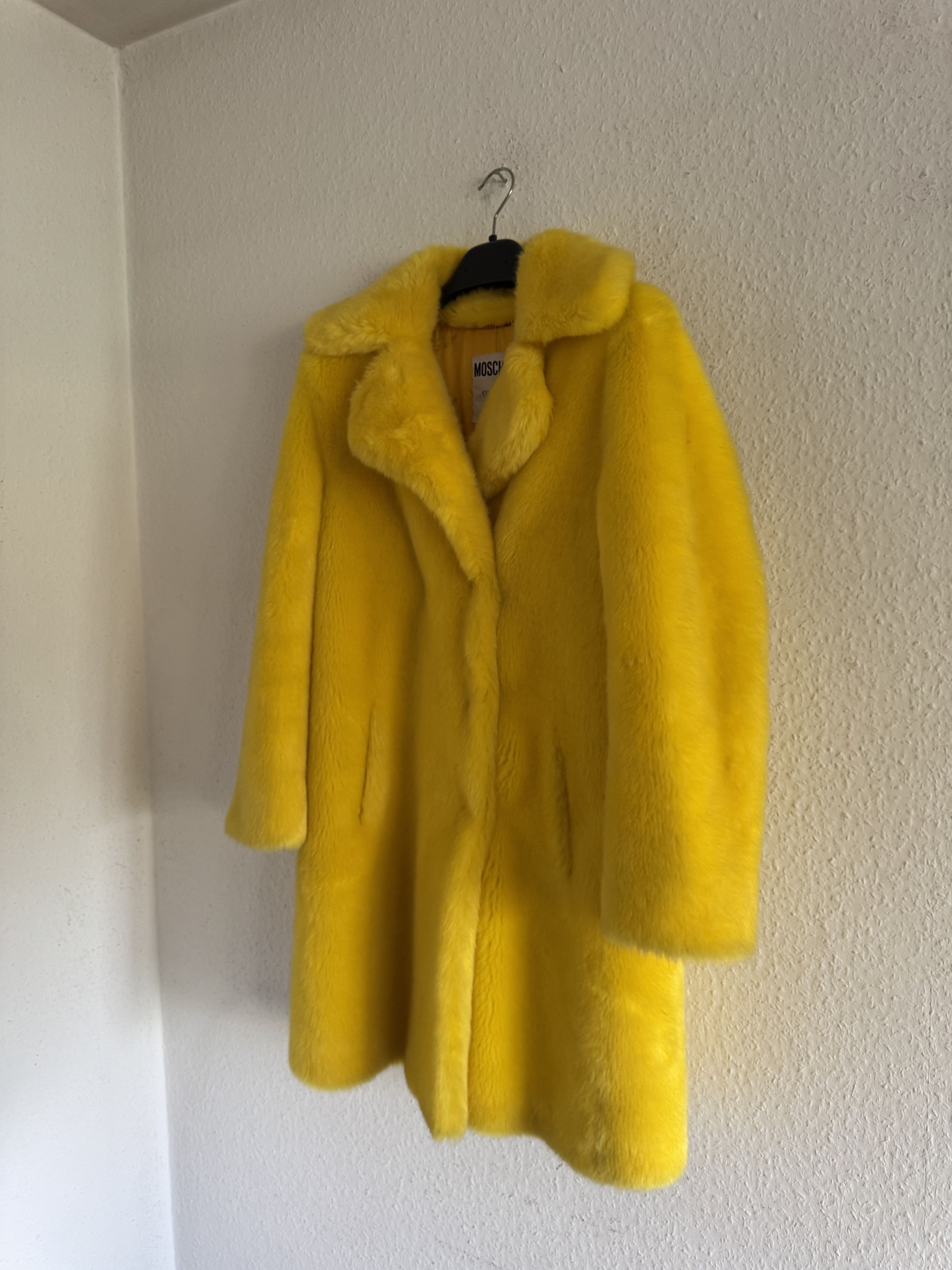 Moschino FW15 Runway Faux Fur Coat Size S / US 4 / IT 40 - 3 Thumbnail