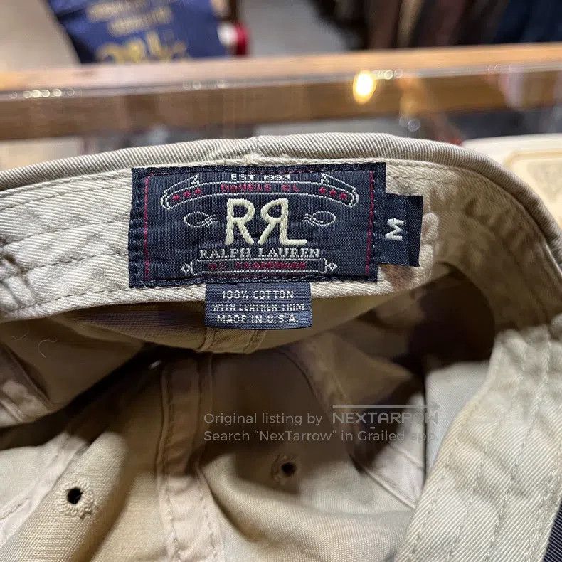RRL Ralph Lauren RRL Ralph Lauren First year American made leather hat with Size ONE SIZE - 6 Thumbnail