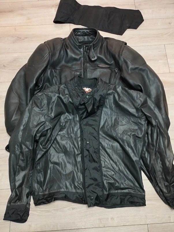 Harley Davidson Harley Davidson FXRG mens leather jacket size L Size US L / EU 52-54 / 3 - 10 Thumbnail