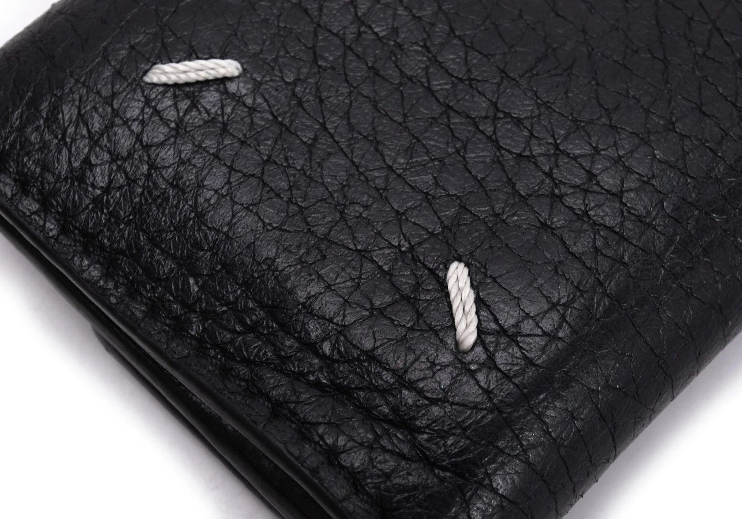 Maison Margiela Leather Key Case in Black Size ONE SIZE - 5 Thumbnail