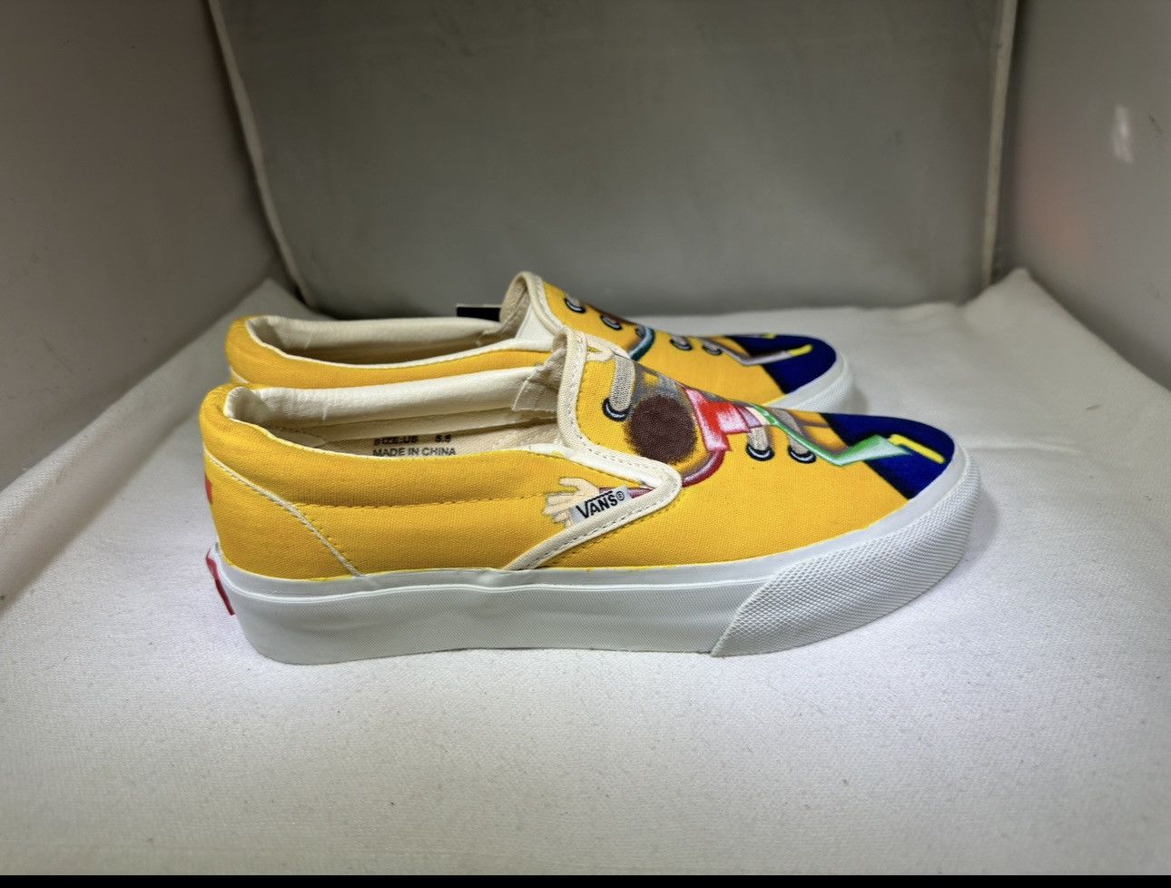 Vans New Vans Slip On Yellow Men's 5.5 Women's 7 Size US 7 / IT 37 - 3 Thumbnail