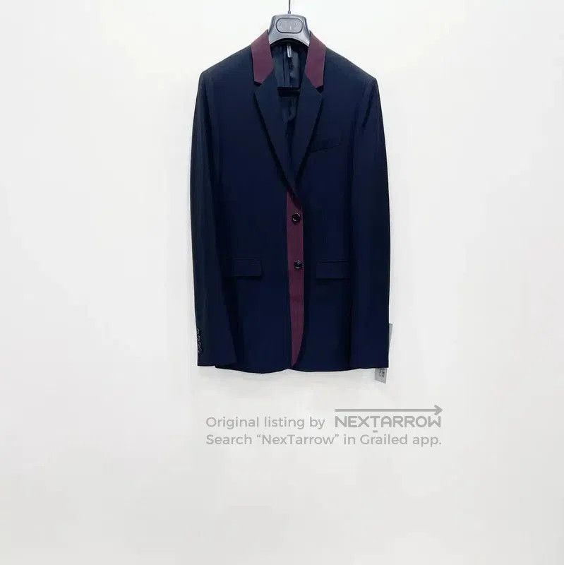 Dior Navy Wool Men's Jacket .