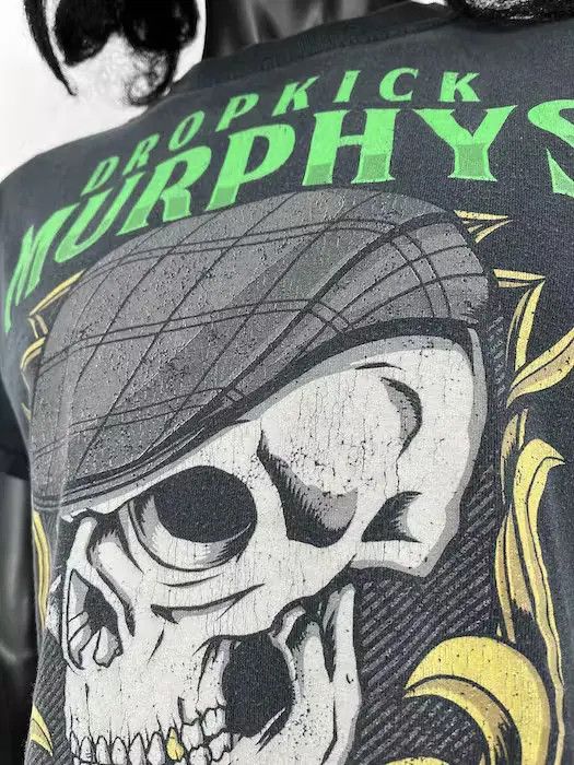 Band Tees Vintage Y2K DROPKICK MURPHYS Sunfaded Punk Rock Tshirt Size US M / EU 48-50 / 2 - 5 Thumbnail