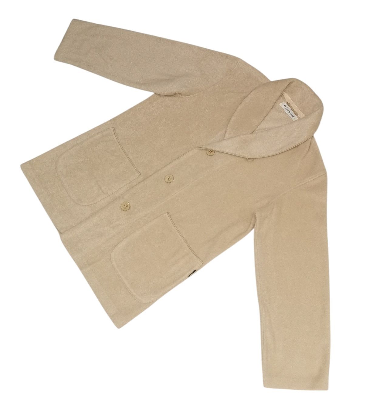 Yohji Yamamoto Yohji Yamamoto Fleece Jacket Size US S / EU 44-46 / 1 - 6 Thumbnail