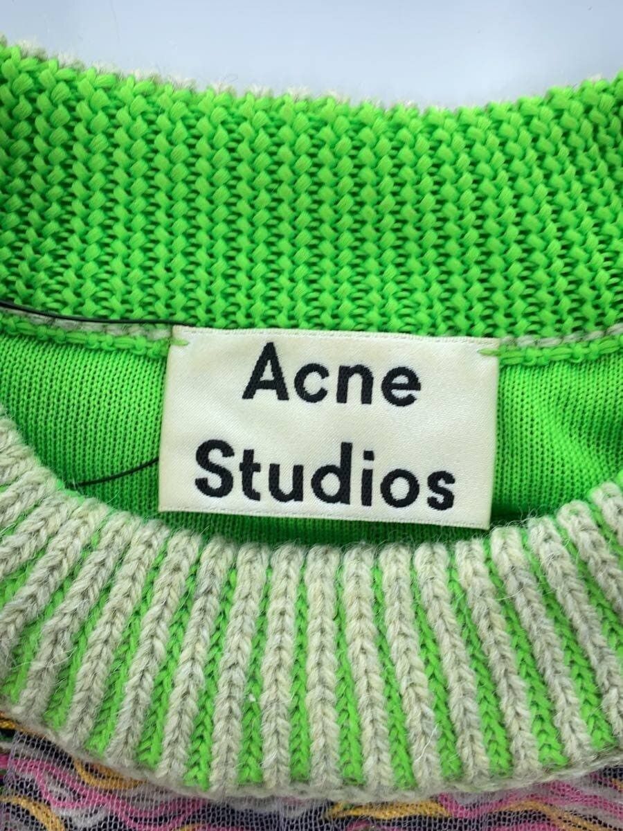 Acne Studios Layered Mesh Stitch Knit Sweater Size US S / EU 44-46 / 1 - 4 Thumbnail