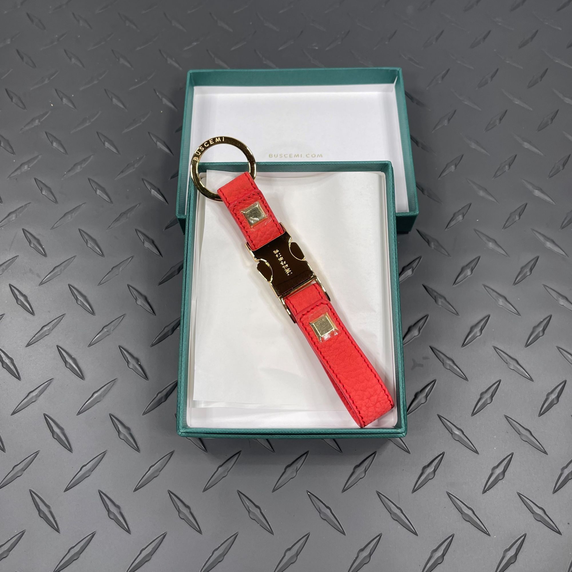 Buscemi Buscemi Keyholder Clip Ramino Nubuck Size ONE SIZE - 1 Thumbnail