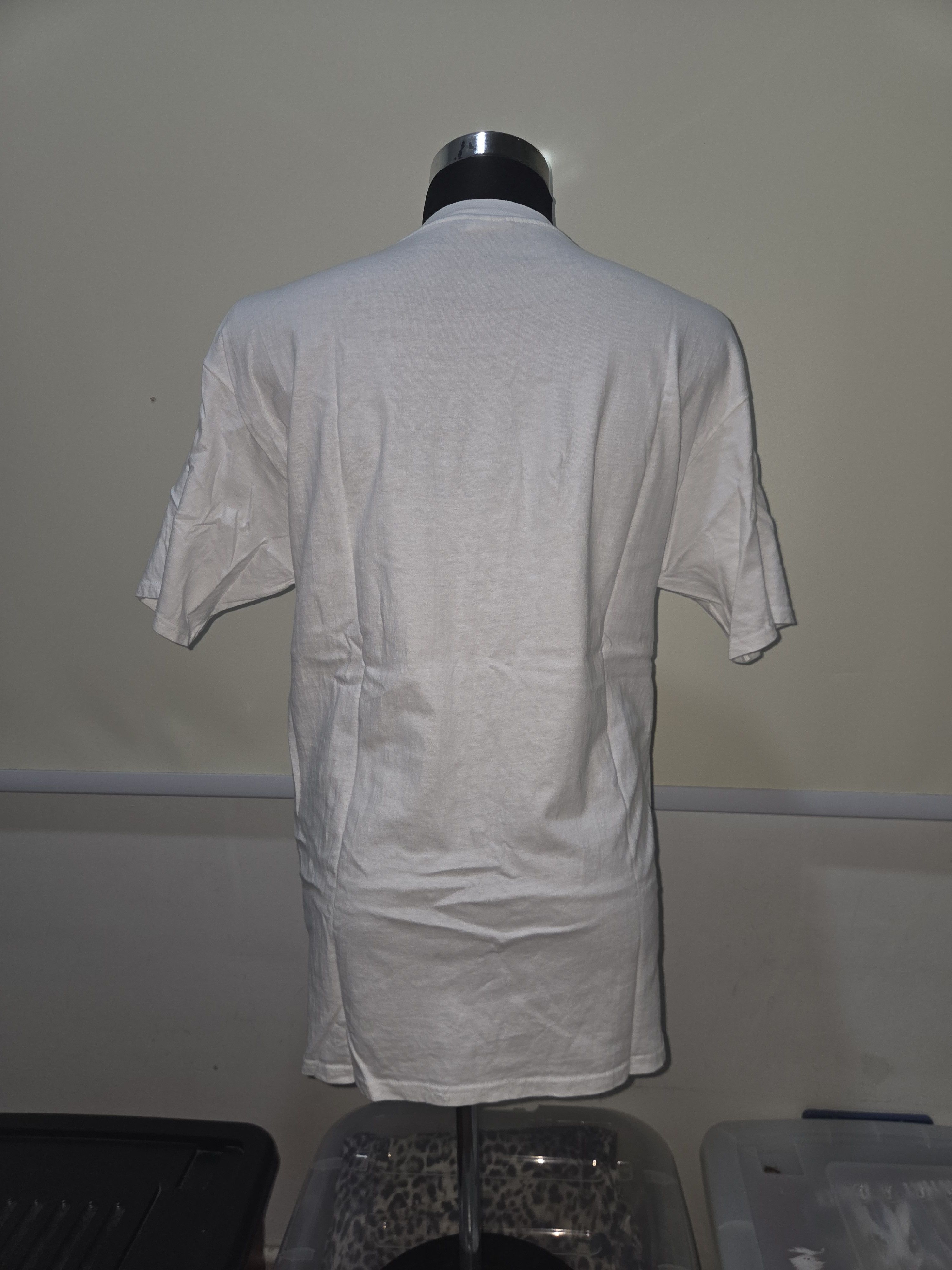 Vintage True Vintage OG 90s Herbert Henry Dow Photo Print T Shirt Size US L / EU 52-54 / 3 - 4 Thumbnail