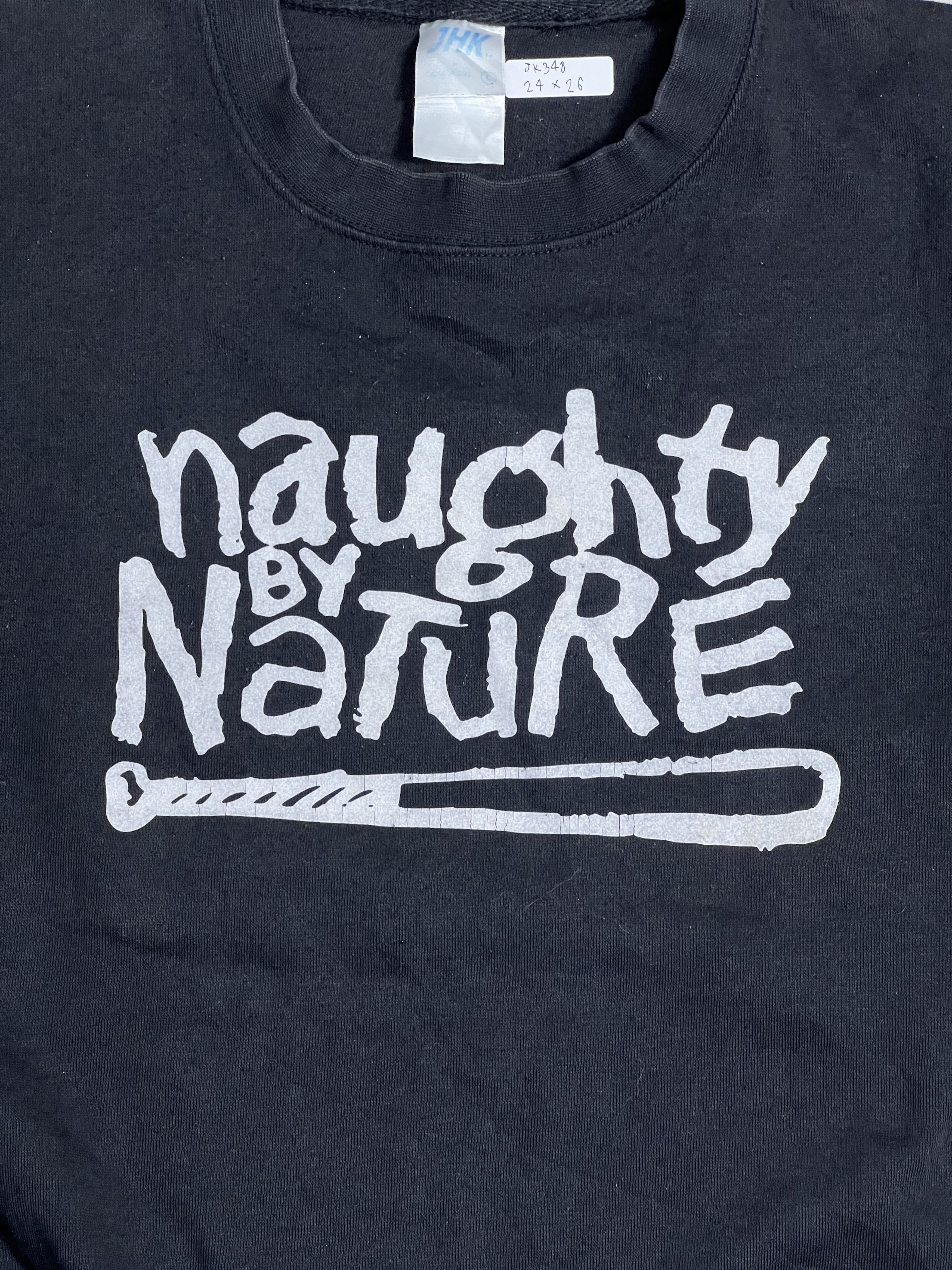 Band Tees Vtg 90s Naughty by Nature Hip Hop Rap Sweatshirt (L) JK348 Size US L / EU 52-54 / 3 - 2 Thumbnail