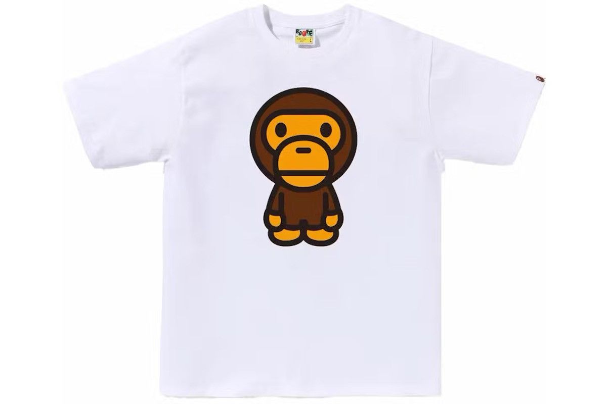 Bape BAPE Big Baby Milo Tee White Size US S / EU 44-46 / 1 - 2 Thumbnail