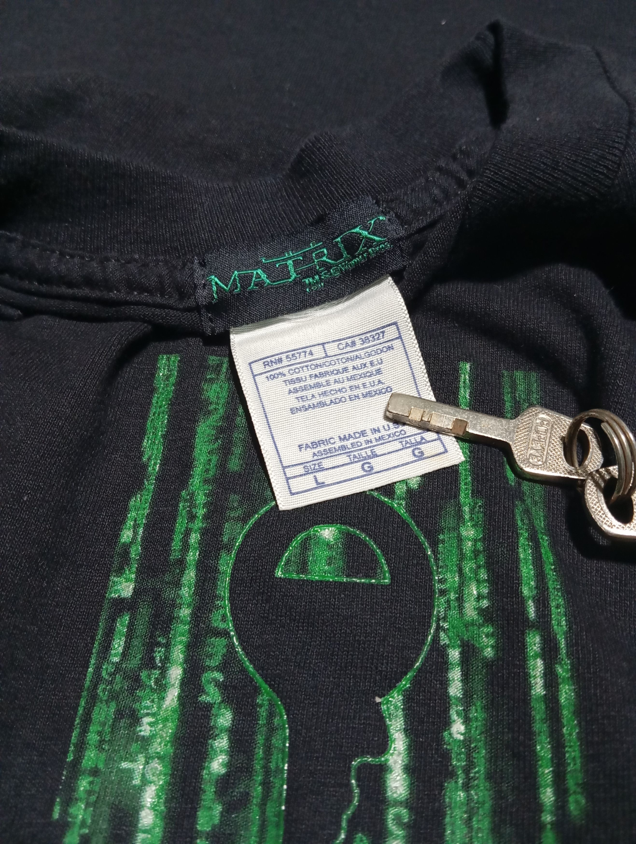 Vintage Vintage The Matrix Reloaded Shirt Size US L / EU 52-54 / 3 - 4 Thumbnail