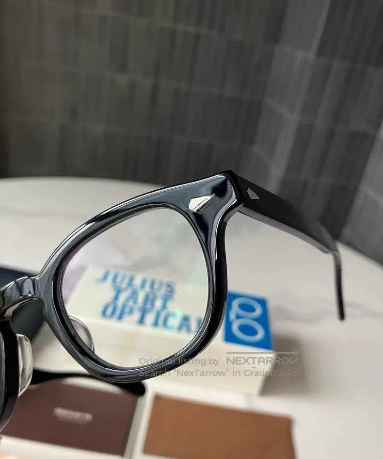 Julius Julius Black Glasses Size ONE SIZE - 7 Thumbnail