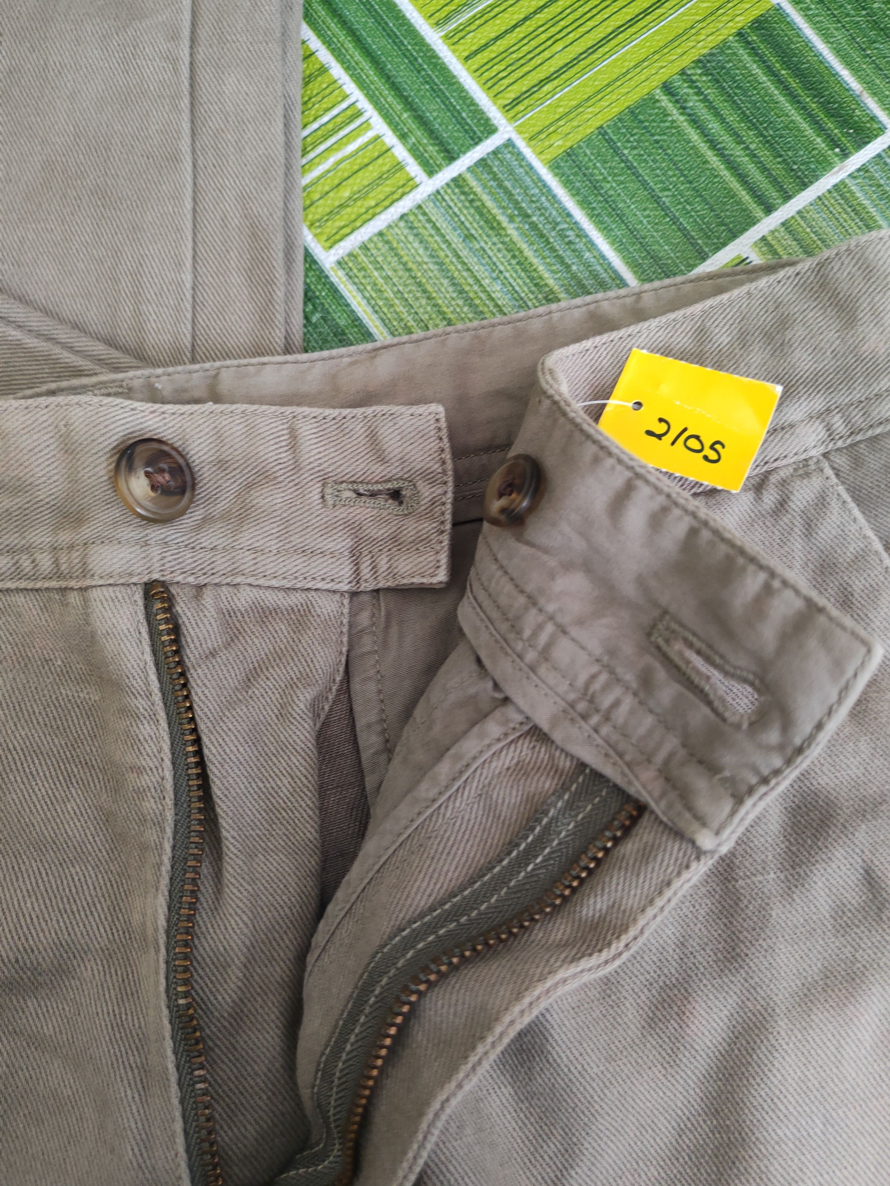 ONS DL Ons Olive Faded Multipocket Cargo Pants #2105 Size US 30 / EU 46 - 14 Thumbnail