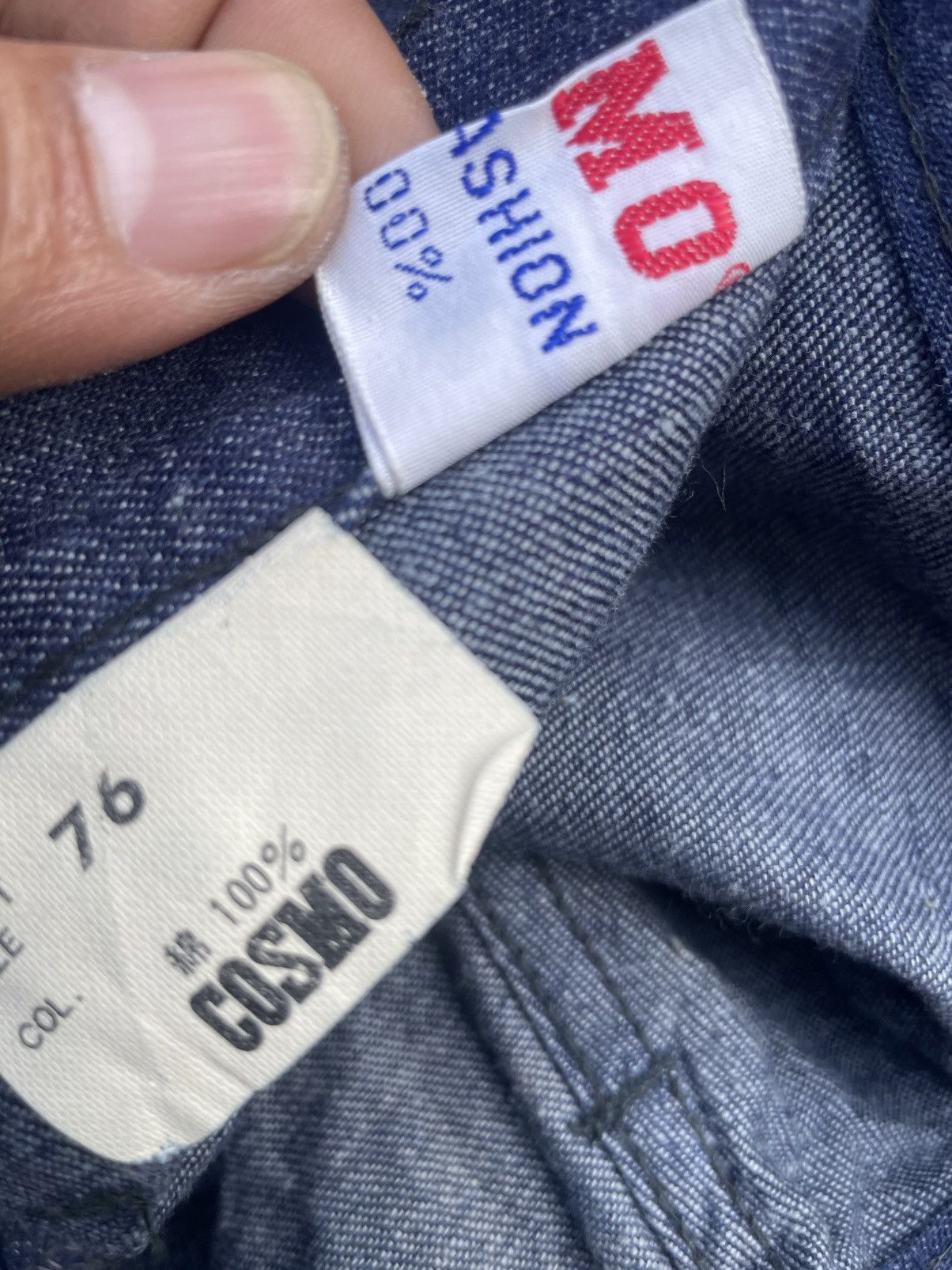 Japanese Brand × Vintage Vintage Deadstock Cosmo Flare Denim Size US 30 / EU 46 - 14 Thumbnail