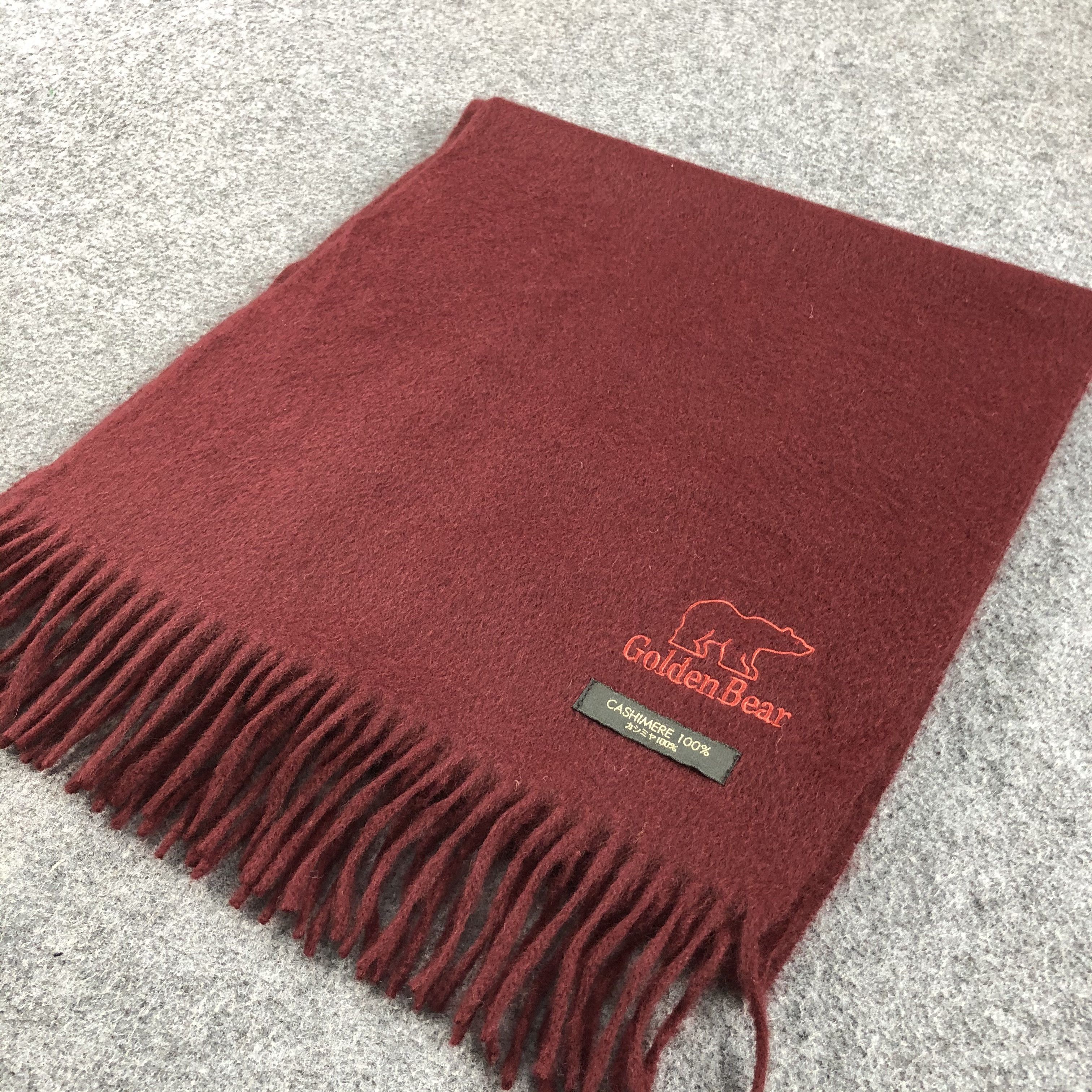 Golden Bear Golden Bear Cashmere Scarf Muffler V702 Size ONE SIZE - 3 Thumbnail