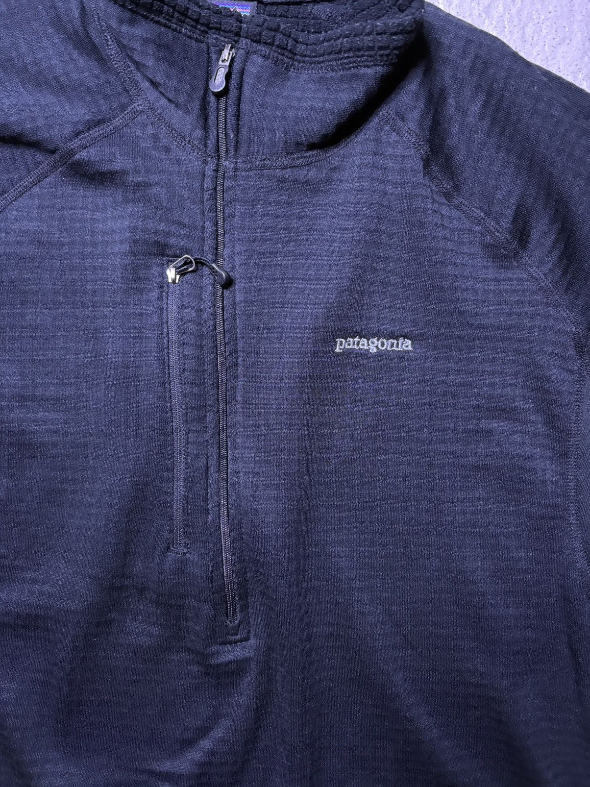 Patagonia Patagonia R1 Men's Mars Fleece 1/2 Zip Pullover Black Size M Size US M / EU 48-50 / 2 - 9 Thumbnail