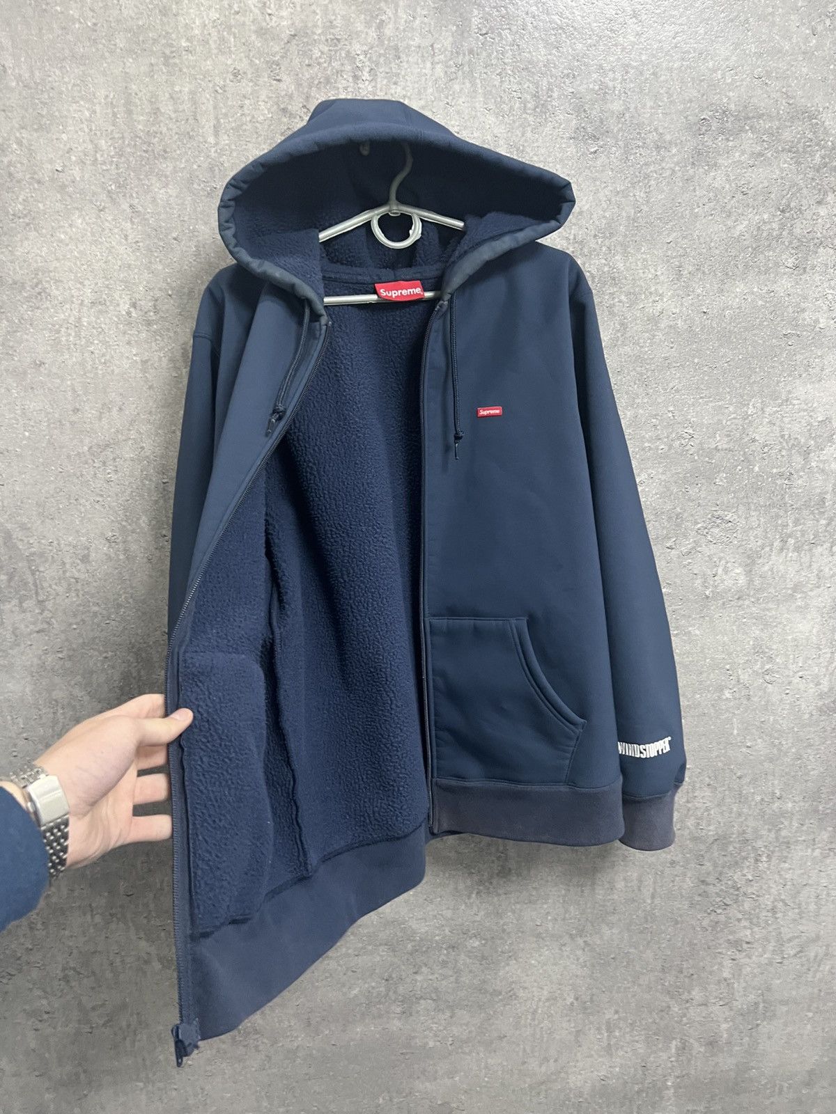 Supreme Supreme WINDSTOPPER Zip Up Hooded Sweatshirt Size US M / EU 48-50 / 2 - 2 Thumbnail