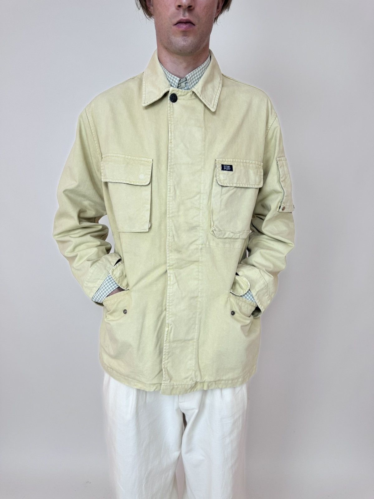 Other Mens STAR POINT m-65 military beige jacket size XL 42 Size US XL / EU 56 / 4 - 5 Thumbnail