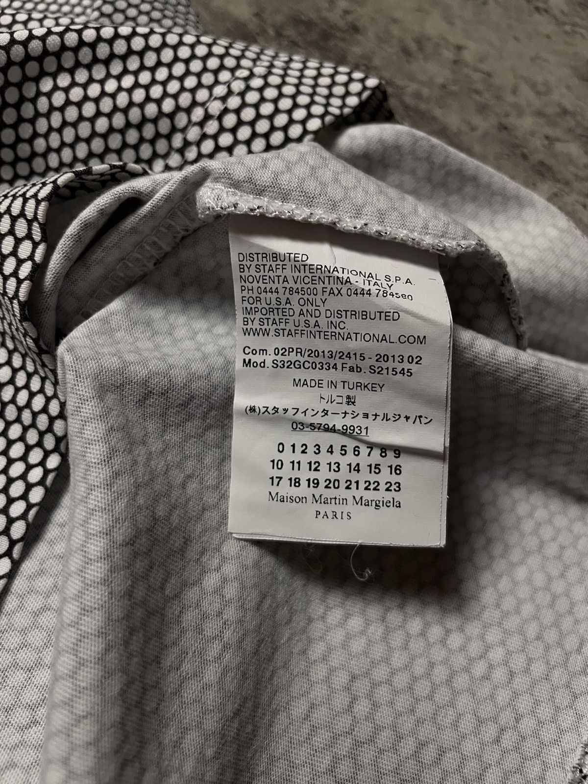 Maison Margiela MM6 illusion tee Size US S / EU 44-46 / 1 - 7 Thumbnail