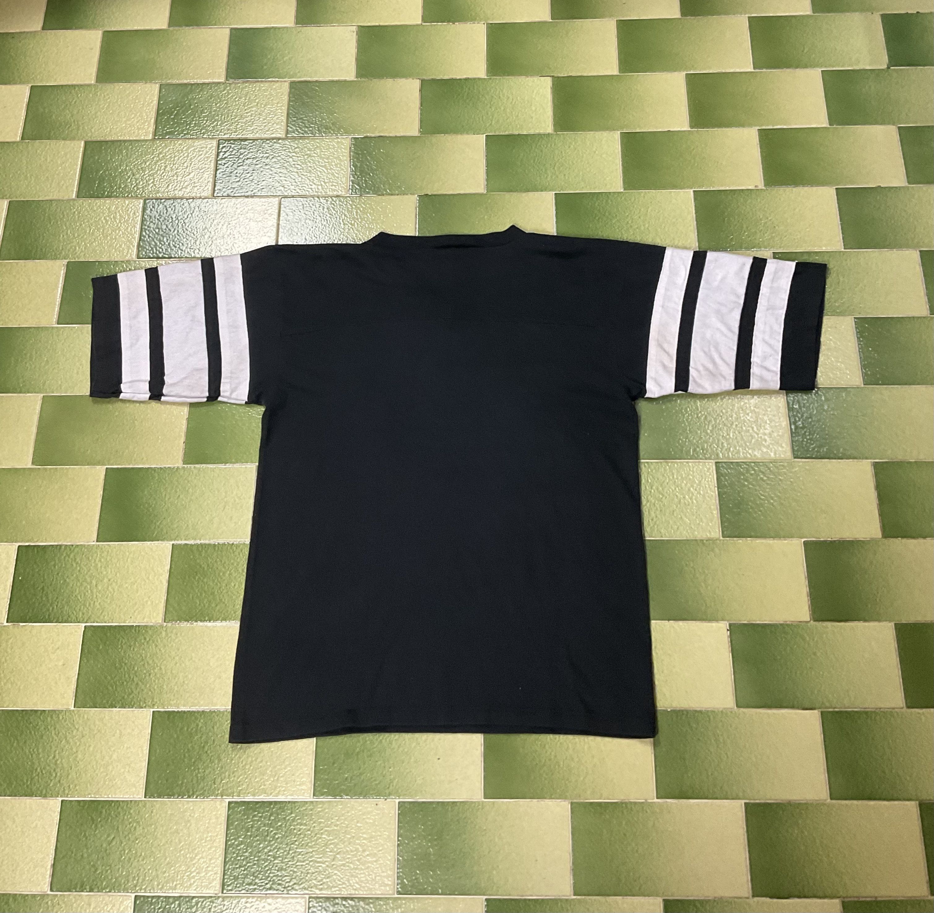 NFL Vintage 1993 New Orleans Saints V-Neck 3/4 Sleeve T-Shirt Size US M / EU 48-50 / 2 - 2 Thumbnail