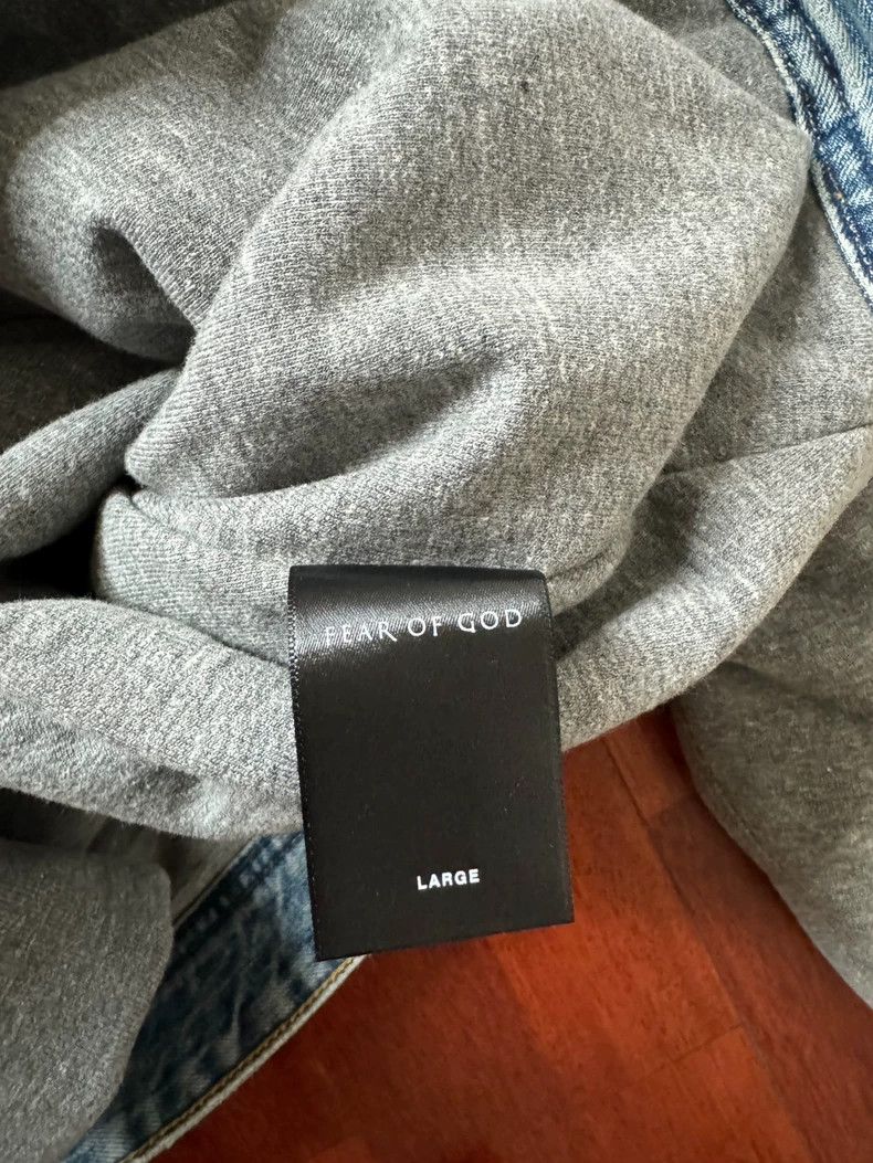 Fear of God Fear of God Main line denim jacket sleeve paneling Size US L / EU 52-54 / 3 - 3 Thumbnail