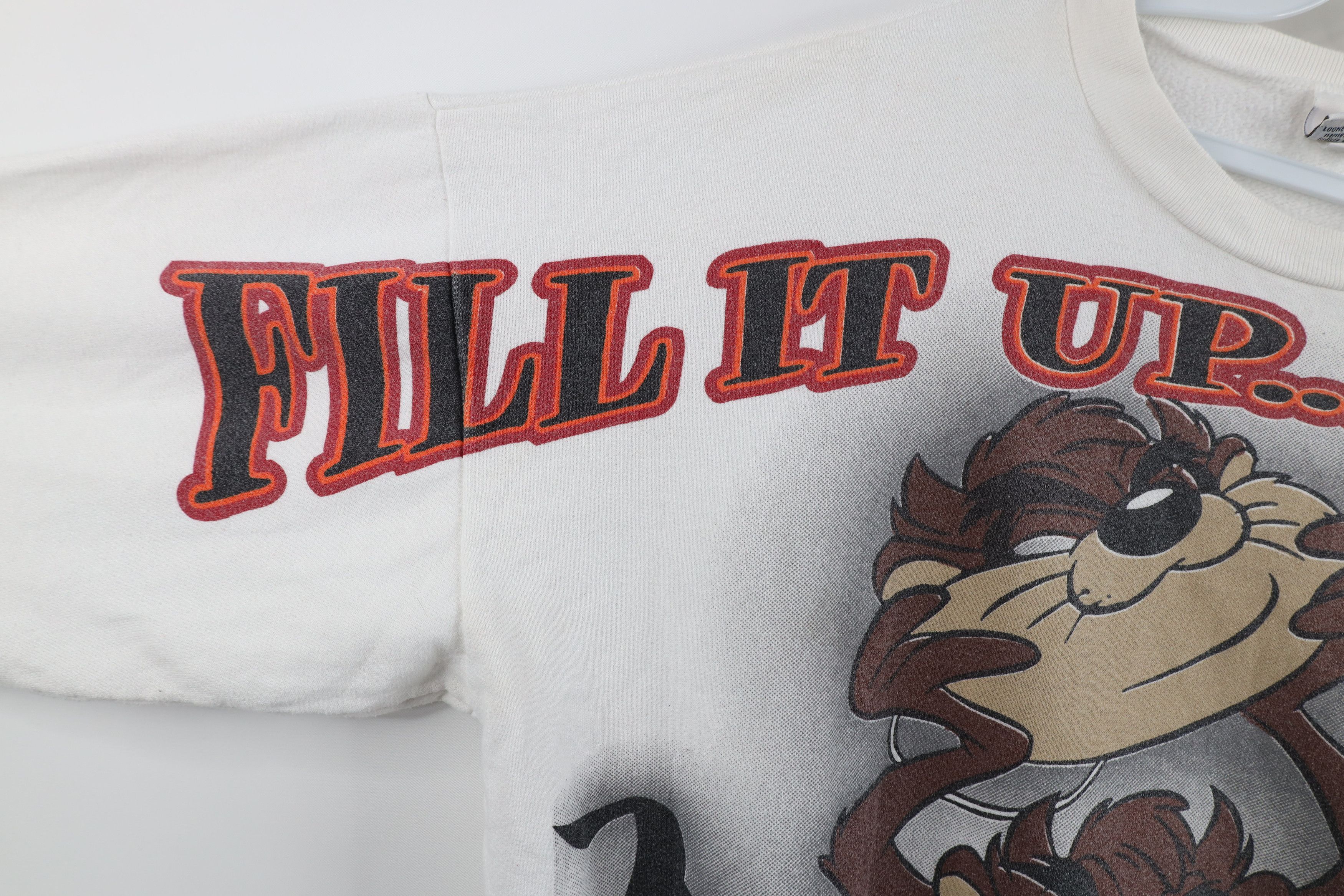 Vintage Vintage 90s Looney Tunes Over Print Halloween Sweatshirt USA Size XXL / US 16-18 / IT 52-54 - 6 Thumbnail