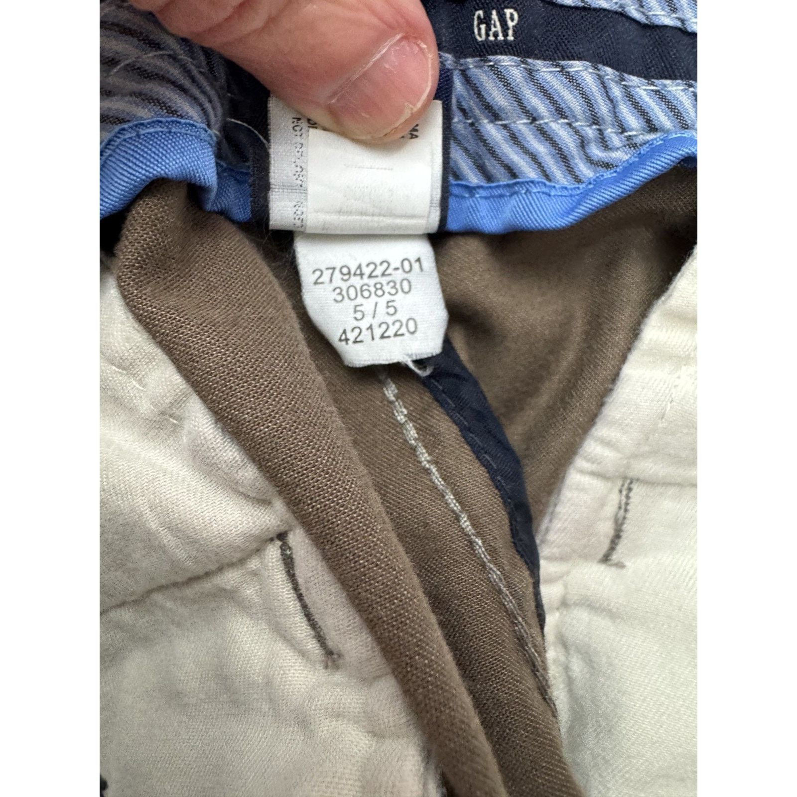 Gap GAP Men's Brown Straight Fit Pants Stretch Chinos 34 * 32 Size US 34 / EU 50 - 10 Thumbnail