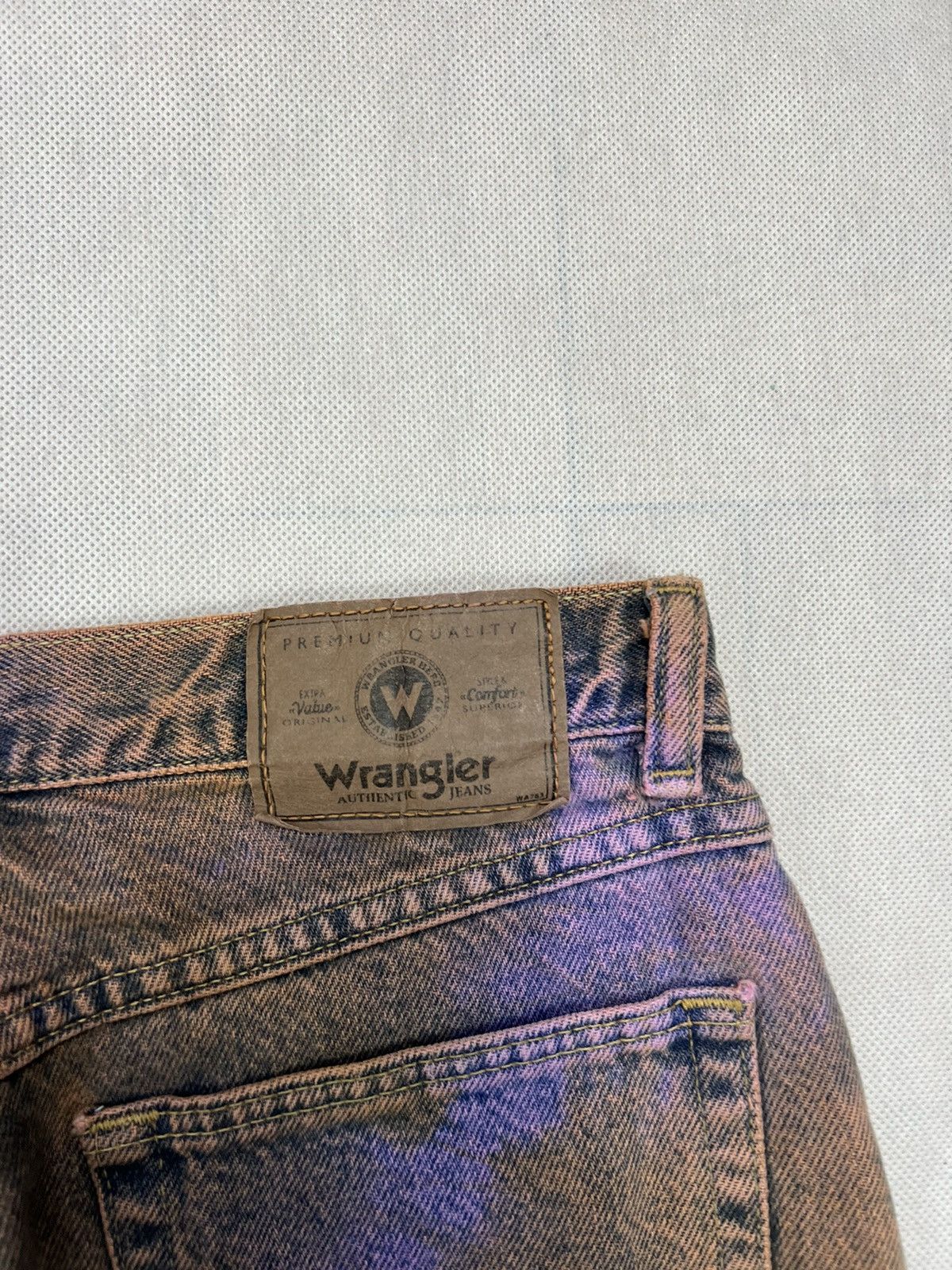 Wrangler Pants Wrangler Jeans Patterns Vintage Size 27" / US 4 / IT 40 - 3 Thumbnail