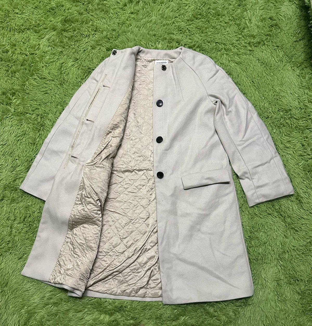 Dries Van Noten Dries Van Notten roundneck long jacket Size S / US 4 / IT 40 - 2 Thumbnail