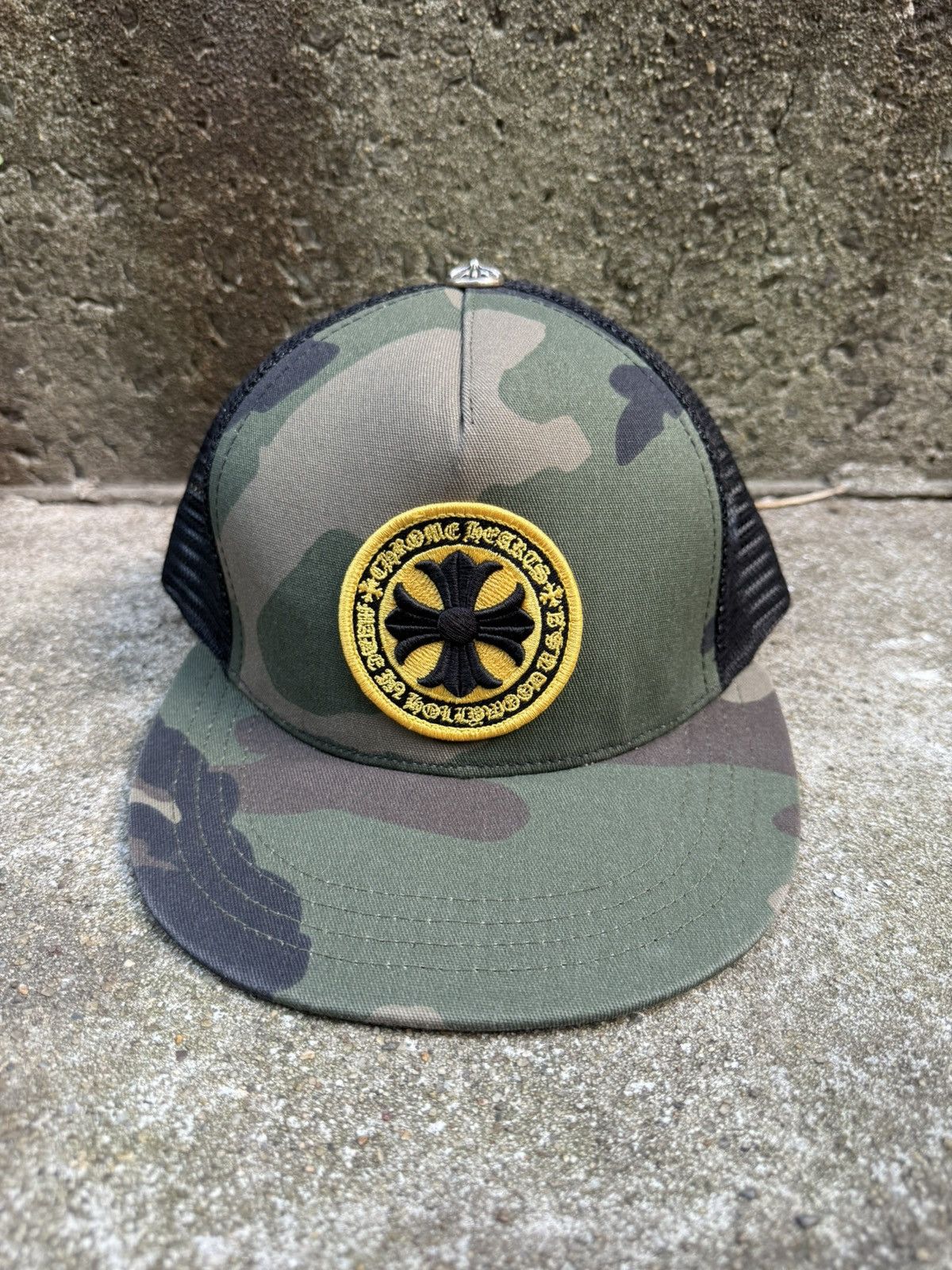 Chrome Hearts Chrome Hearts Camo Plus Trucker Hat Size ONE SIZE - 1 Thumbnail