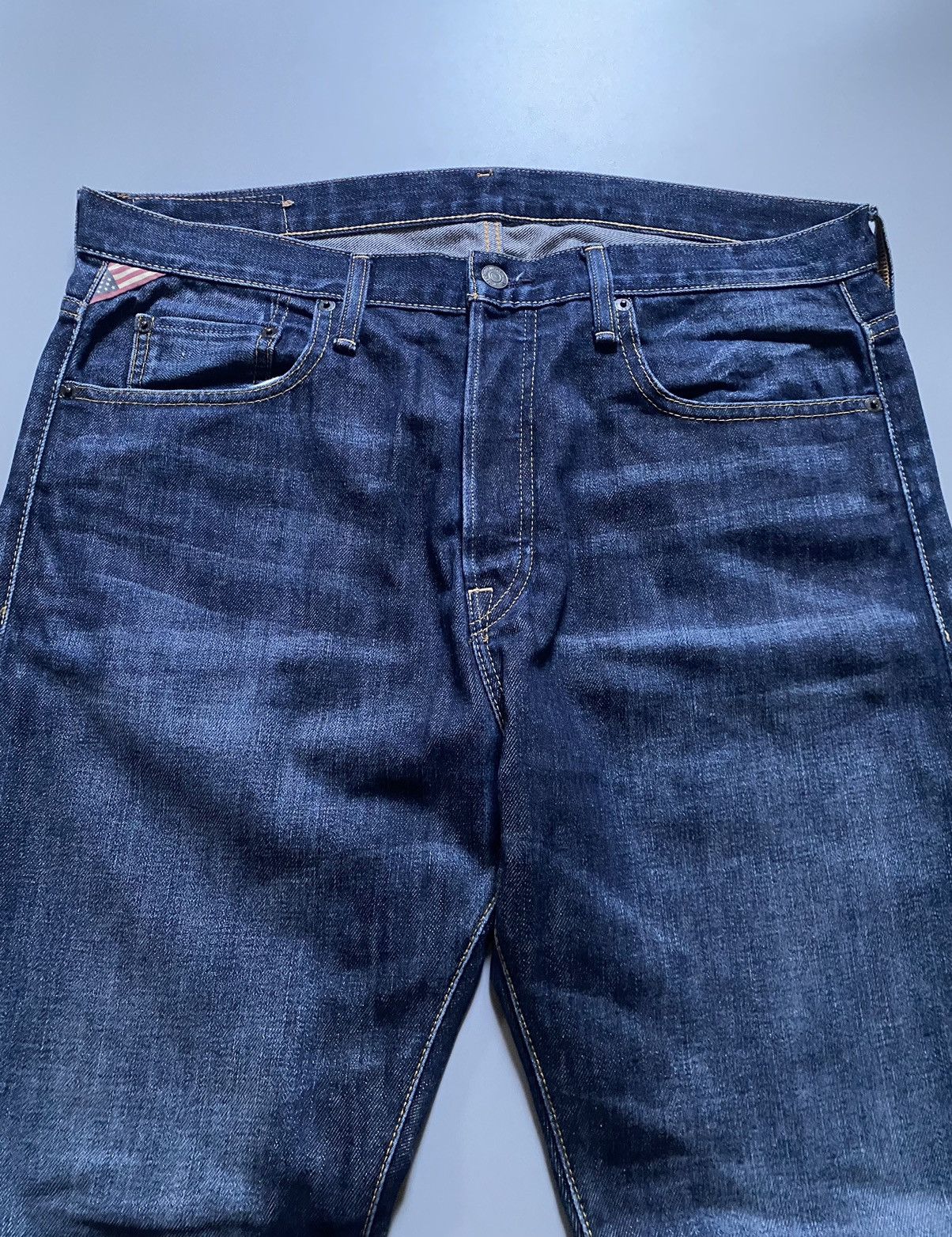 Denim & Supply Ralph Lauren Ralph Lauren Denim & Supply - Drop Slim Washed Denim Pants Size US 36 / EU 52 - 3 Thumbnail