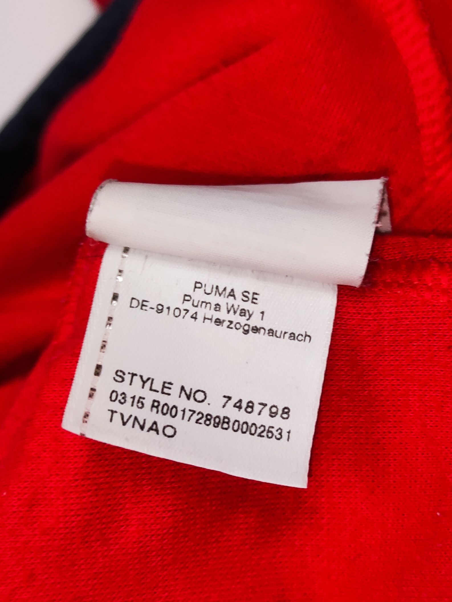 Puma Arsenal 2015 2016 Puma Training Travel Tracksuit pullover Size US S / EU 44-46 / 1 - 4 Thumbnail