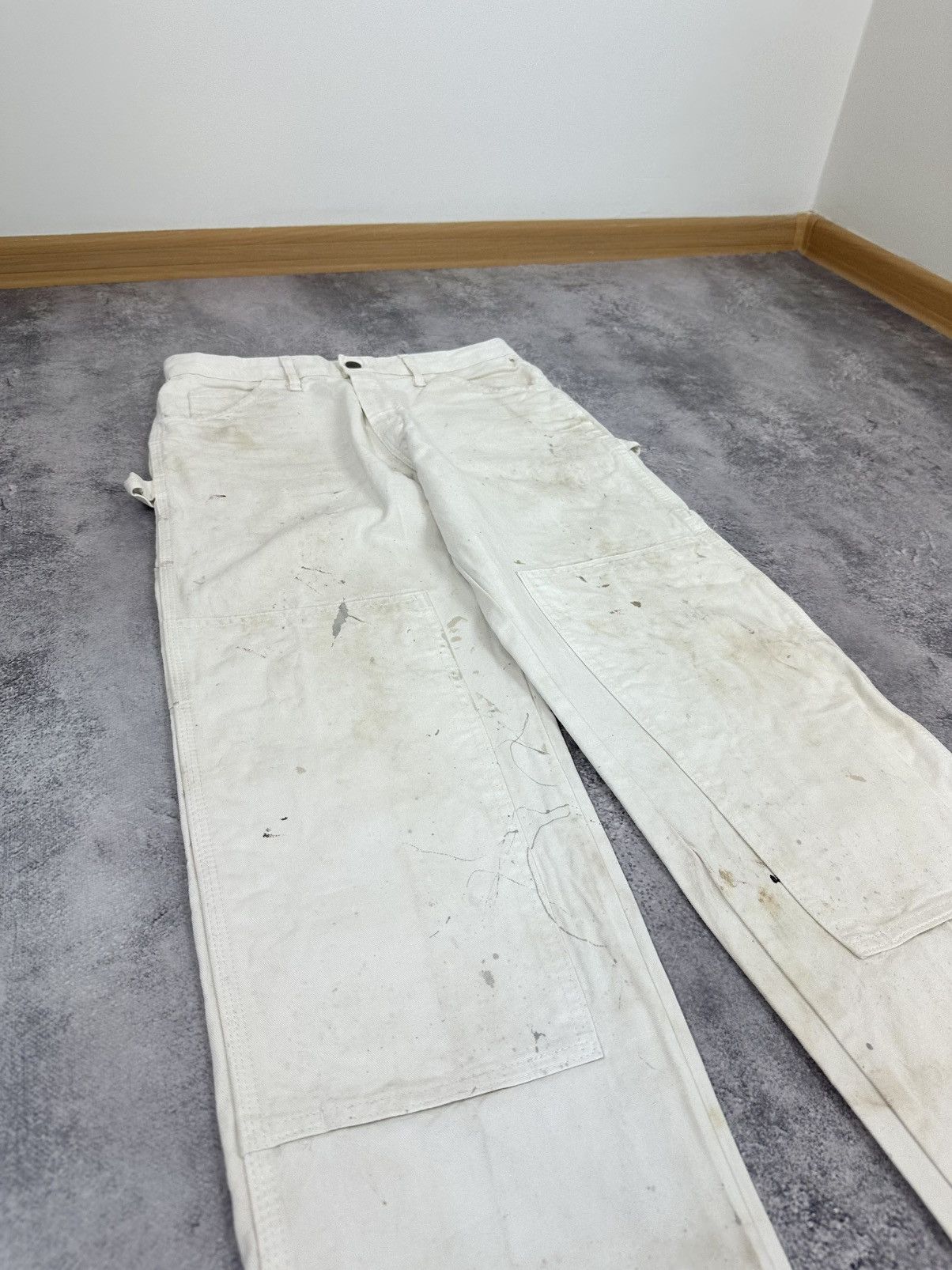 Dickies Vintage Dickies Double Knee Carpenter Painted Y2K Work Pants Size US 30 / EU 46 - 4 Thumbnail
