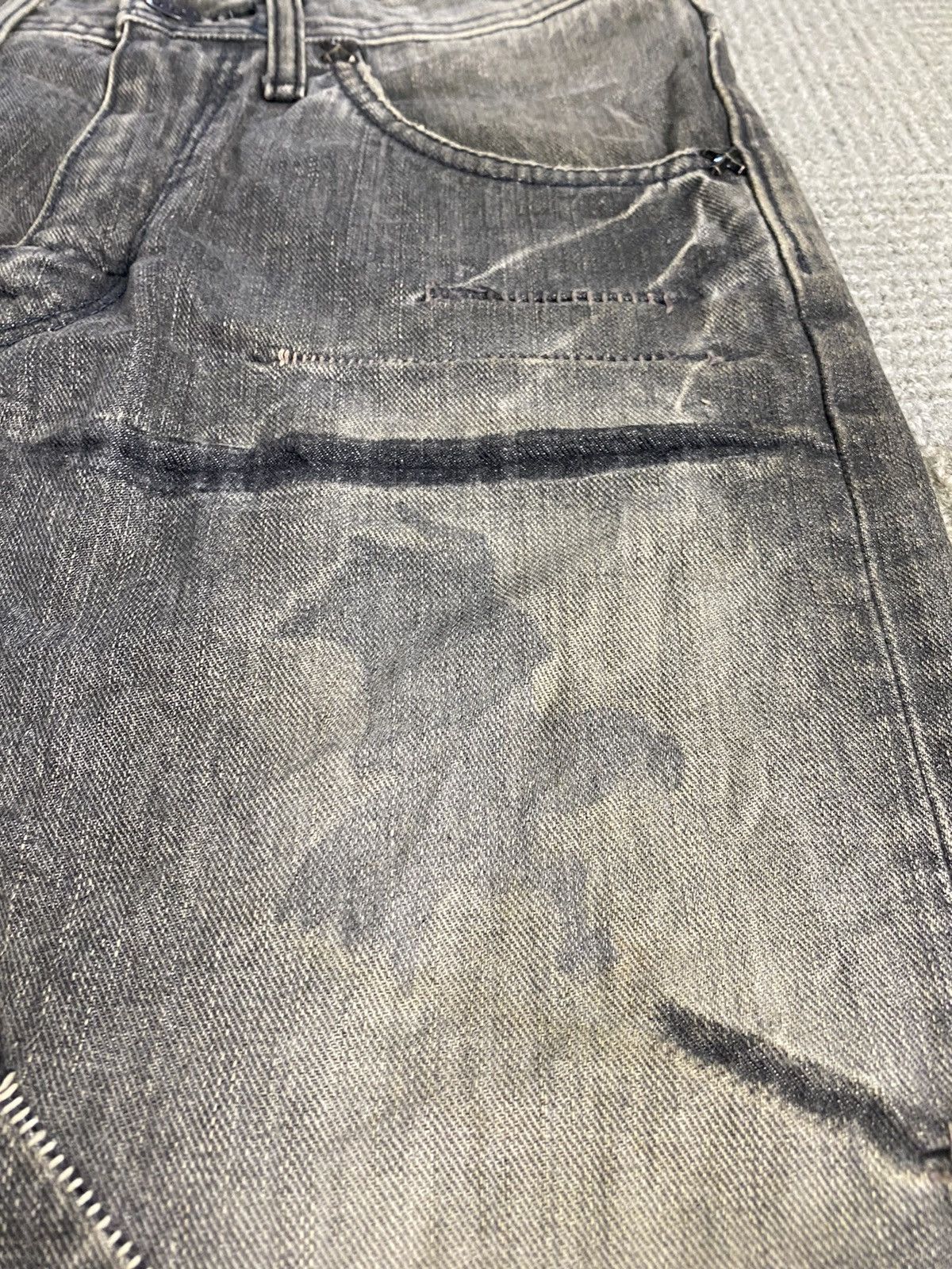 If Six Was Nine × Lee VINTAGE 90’s LEE RIDERS DISTRESED PUNK DENIM JEANS Size US 31 - 10 Thumbnail