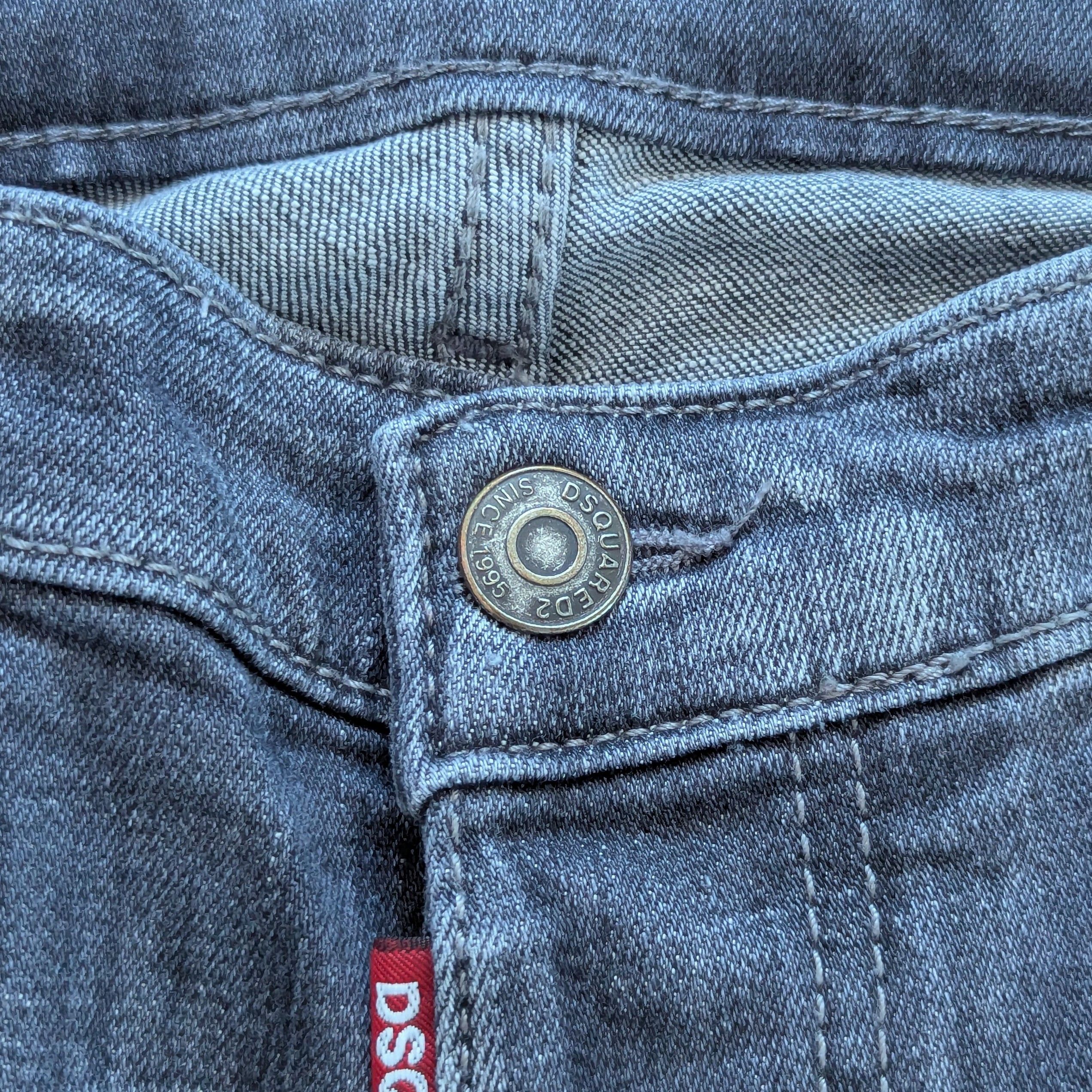 Dsquared2 DSQUARED2 Tidy Biker Jean Made In Italy Denim Pants Luxury Size US 32 / EU 48 - 23 Thumbnail