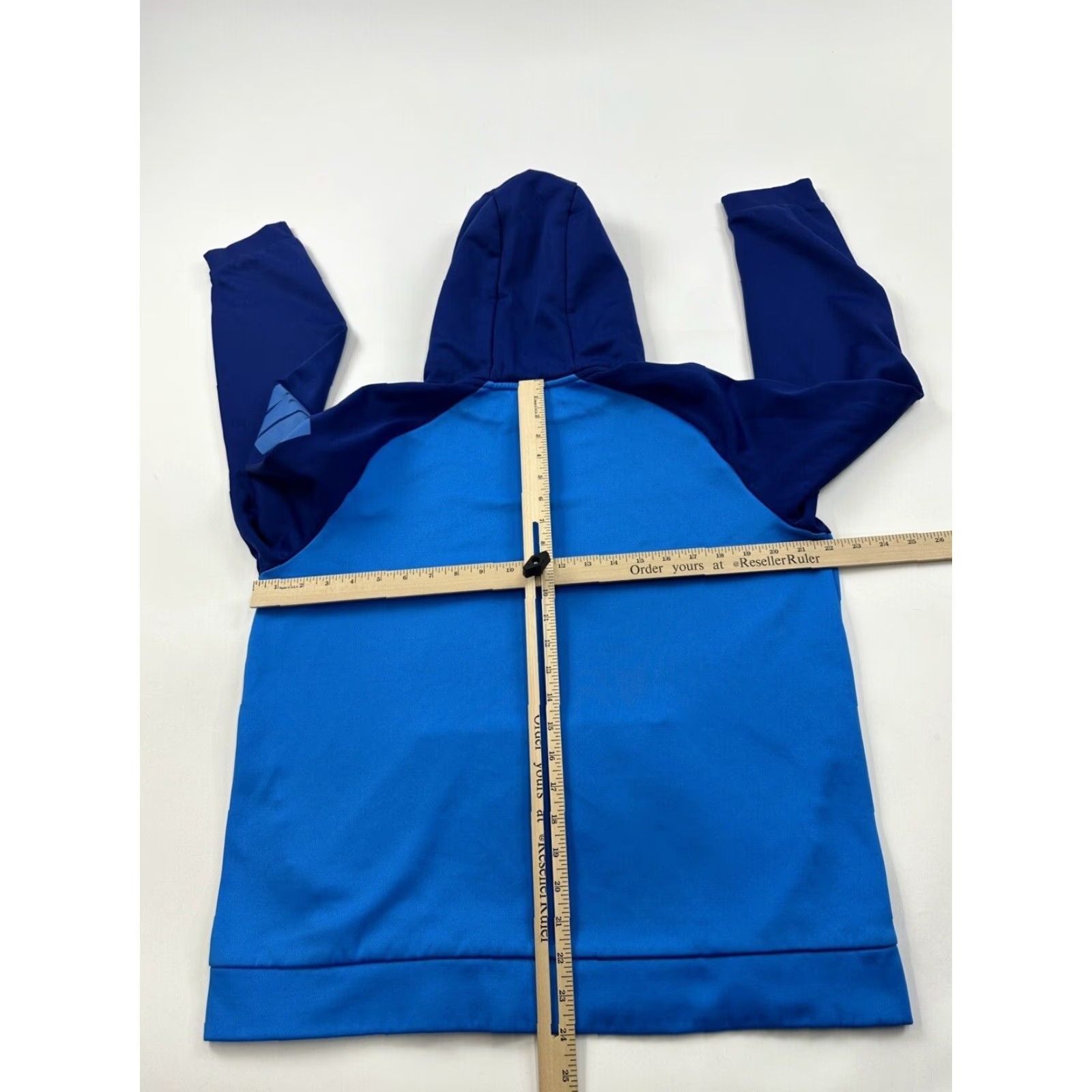 Nike Nike Hoodie Sweatshirt Mens Size M Blue Nike Spellout Long Sleeve Size US M / EU 48-50 / 2 - 7 Thumbnail