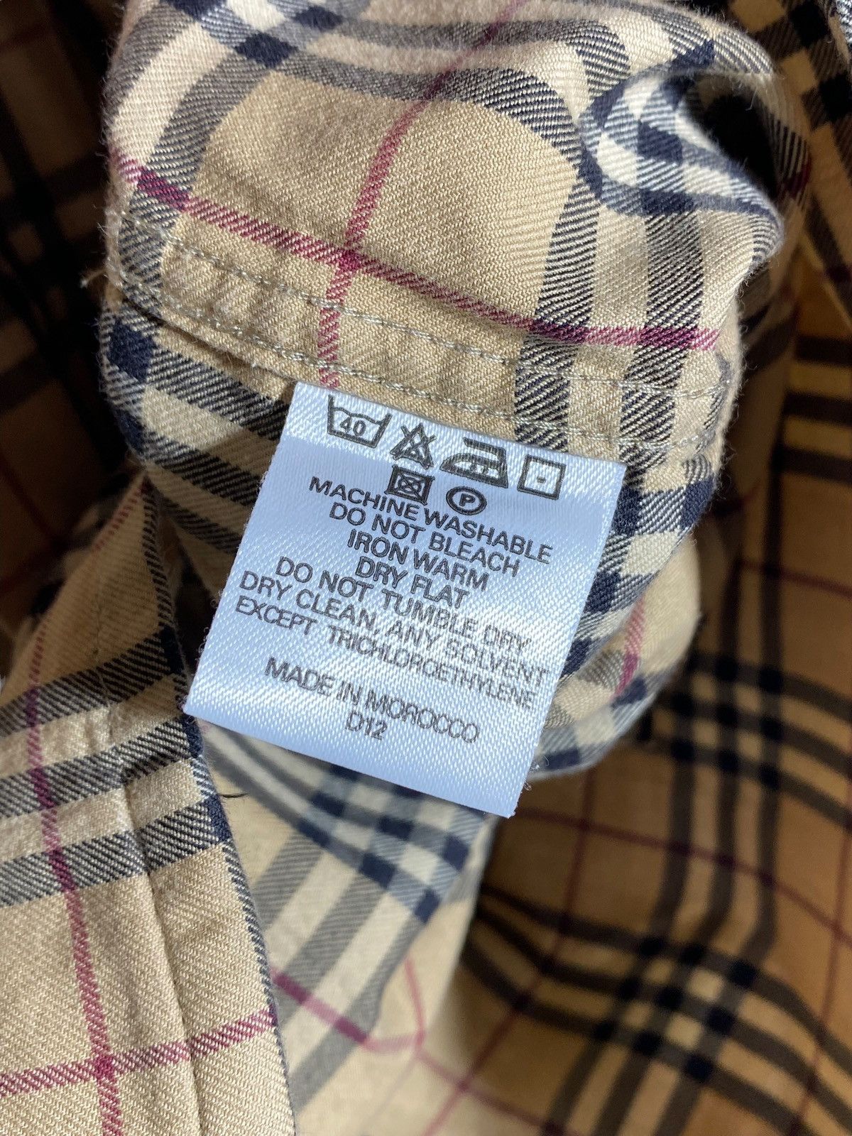 Burberry Vintage Burberry London Checked Long Sleeve Shirt Men’s Size US S / EU 44-46 / 1 - 10 Thumbnail