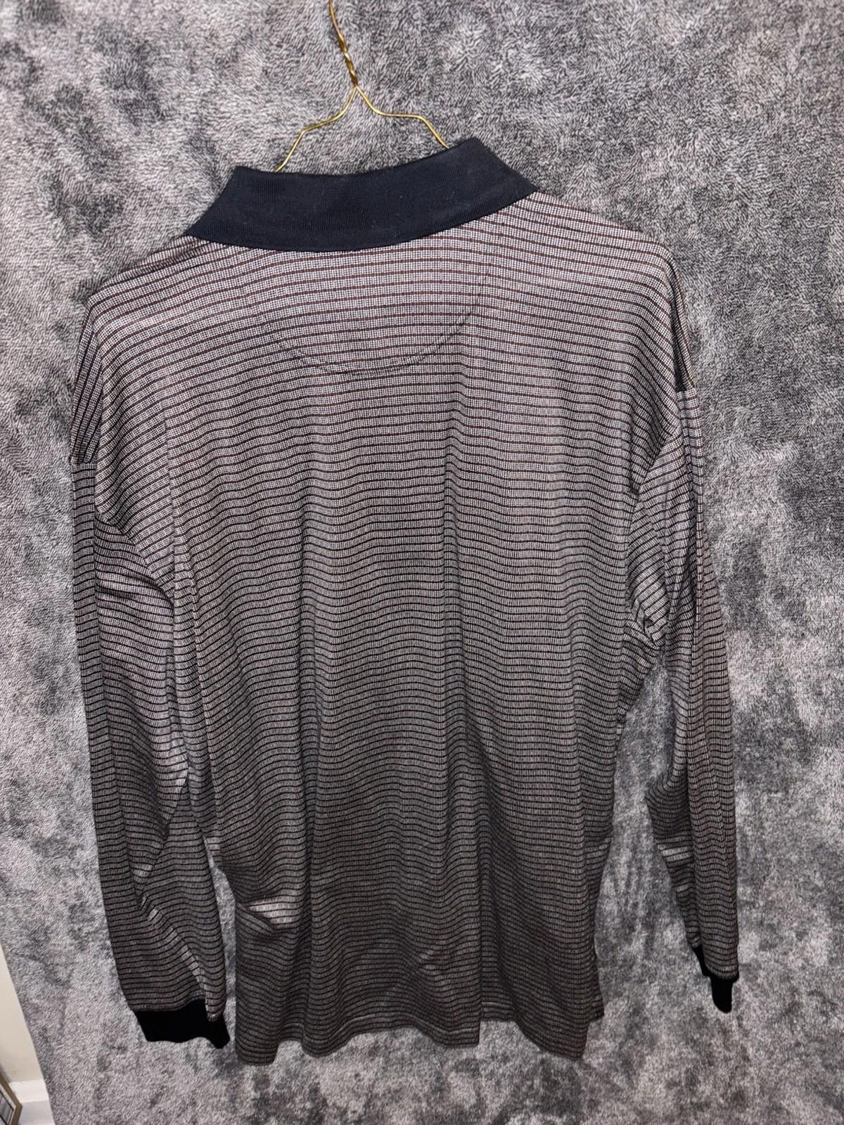 Ashworth Vintage Ashworth Golf Shirt Polo L Black Brown Preppy 90s Size US L / EU 52-54 / 3 - 4 Thumbnail