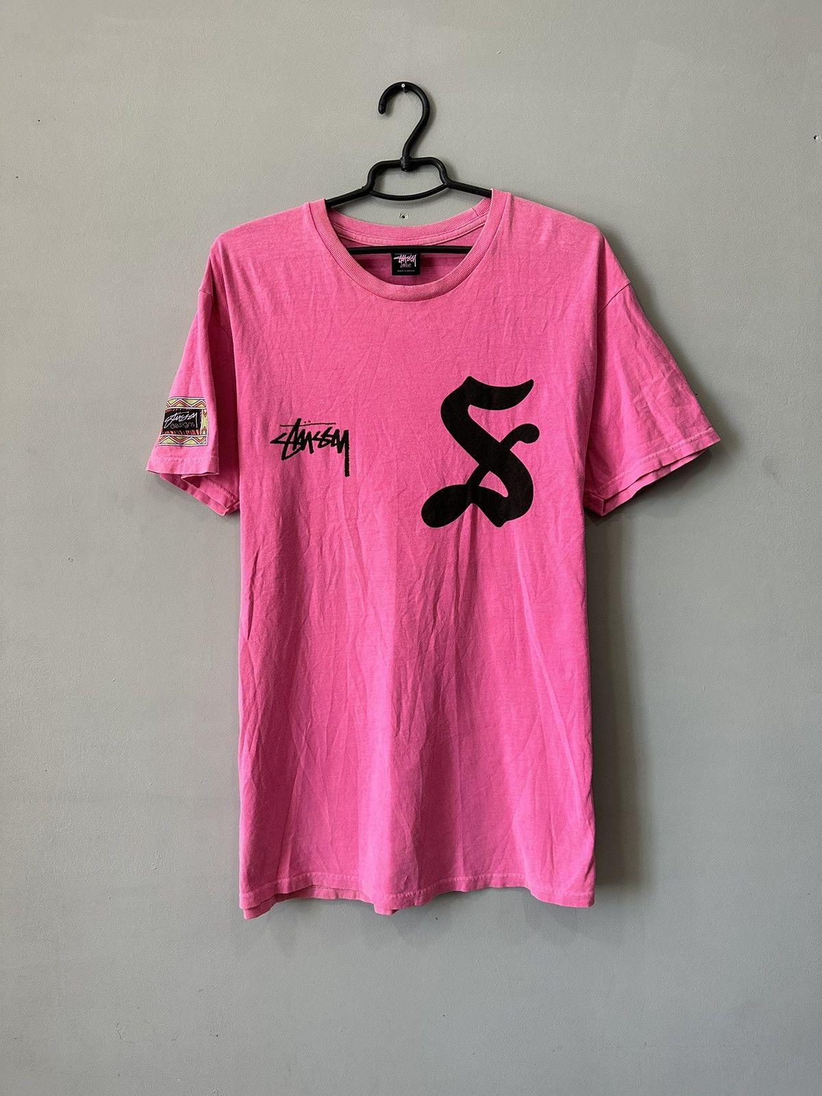 Stussy × Vintage Stussy 7 number print y2k Trapper tee Size US L / EU 52-54 / 3 - 3 Thumbnail