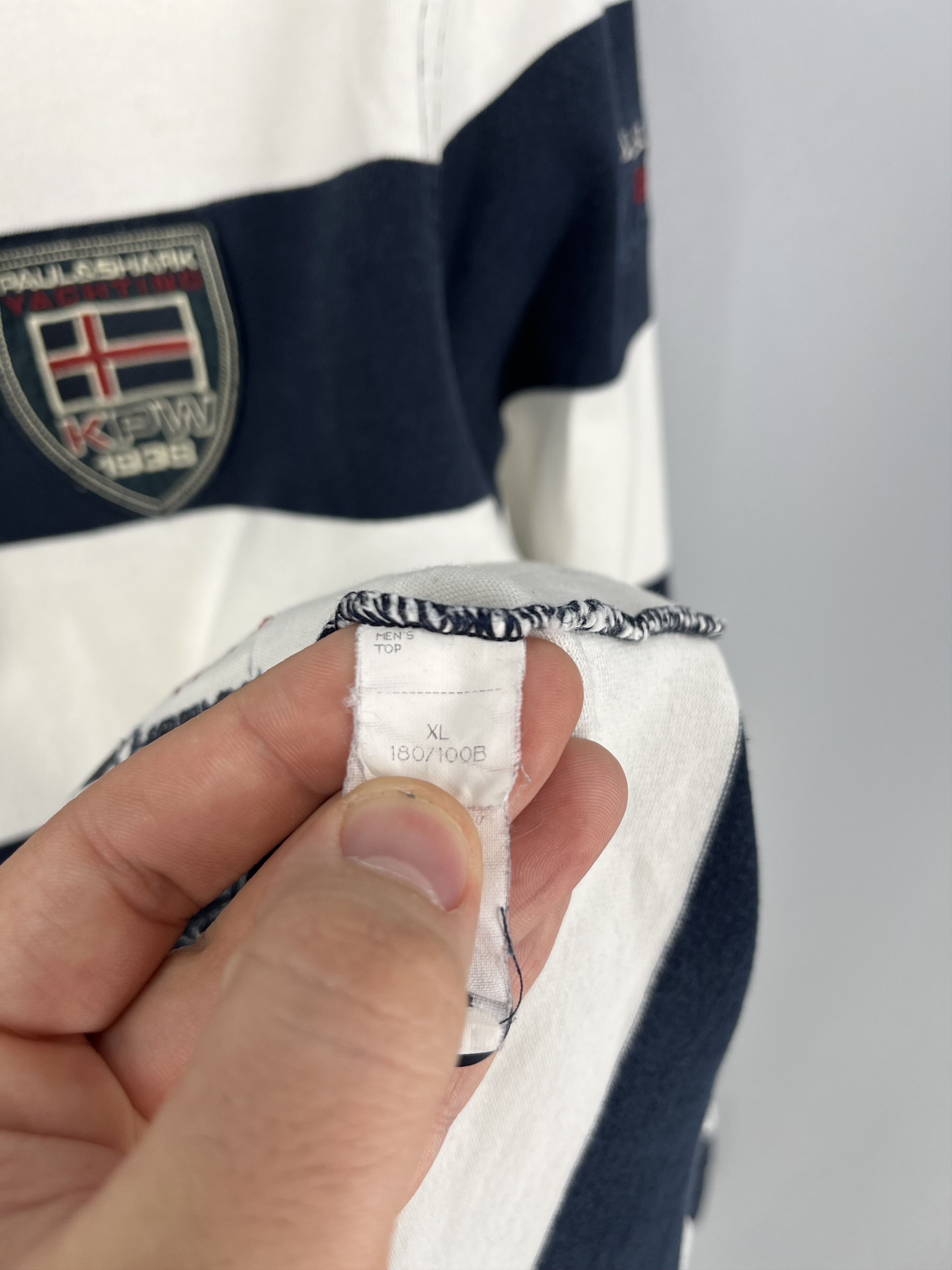 Paul & Shark Vintage Paul & Shark Yachting Rugby Polo Shirt XL Size US XL / EU 56 / 4 - 7 Thumbnail