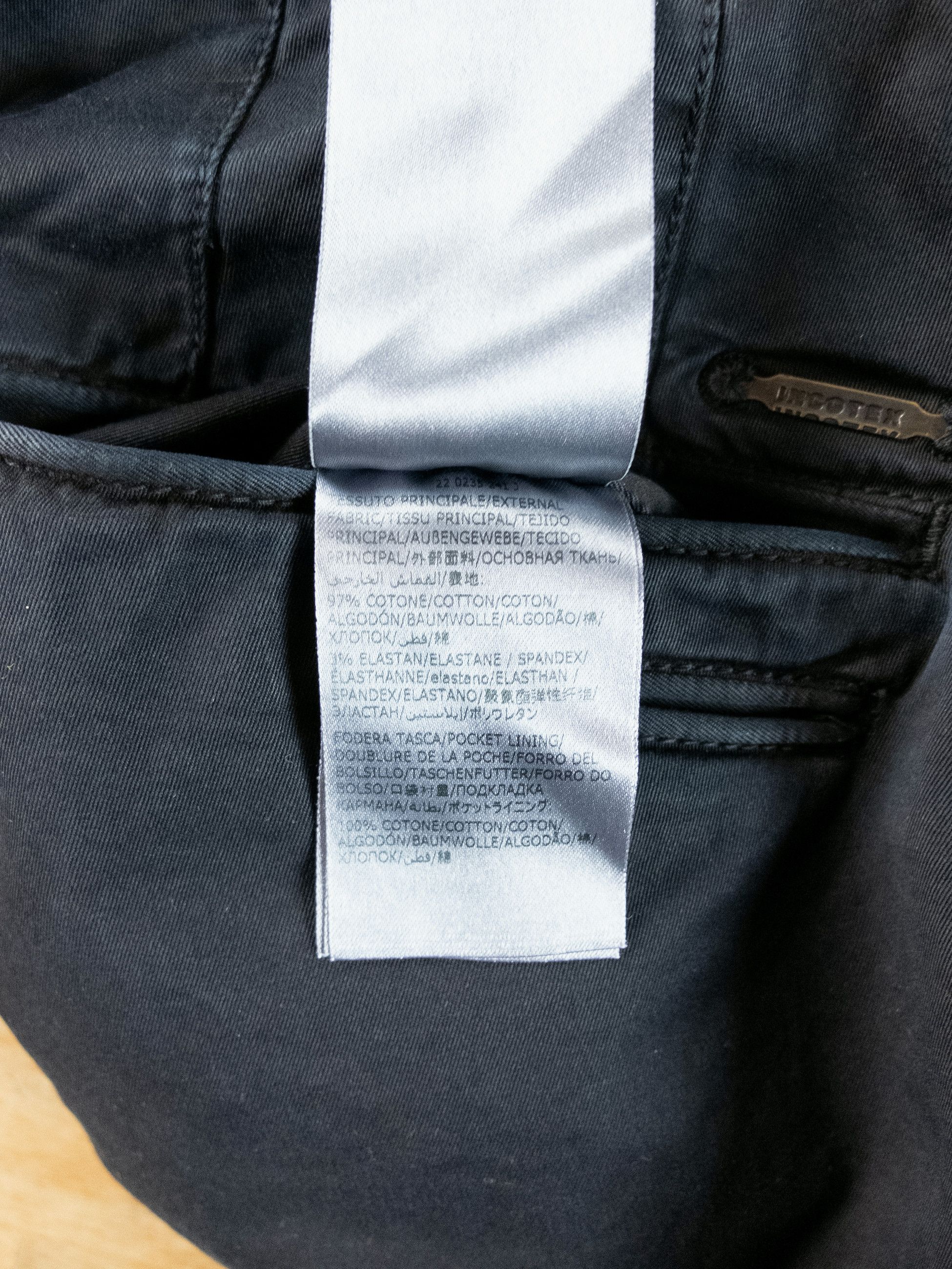 Incotex INCOTEX Slacks dark navy blue cotton chino pants 34 Size US 34 / EU 50 - 7 Thumbnail