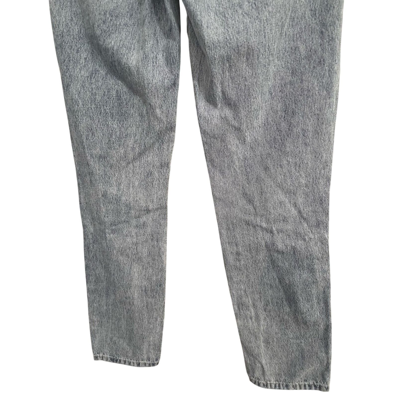 Velvet Vervet Steady Heart Split Two Tone Mom Jeans V2804 Size 24 Size 42" / US 20 - 7 Thumbnail