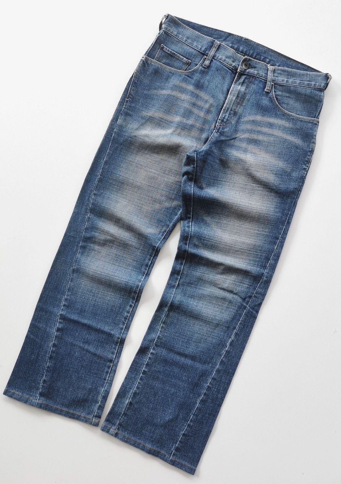 Somar Uniqlo Flare Denim Jeans Size US 32 / EU 48 - 1 Thumbnail