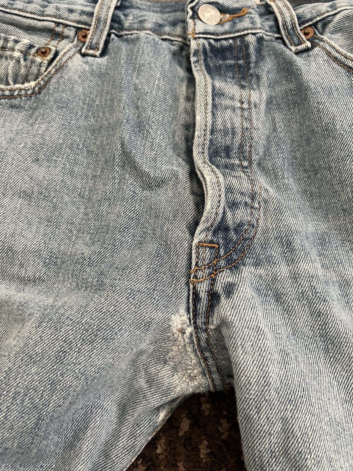Levi's Levi’s Repaired 501 W33 L31 Size US 33 - 5 Thumbnail