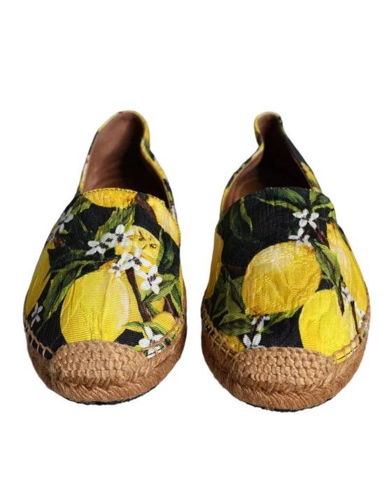 Dolce & Gabbana o1y0925 Floral-Print Espadrilles in Multicolor Size US 5.5 / IT 35.5 - 4 Thumbnail