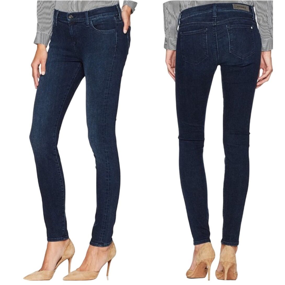 Baldwin Baldwin Sophia Bliss Mid Rise Skinny Stretch Selvage Jeans ...